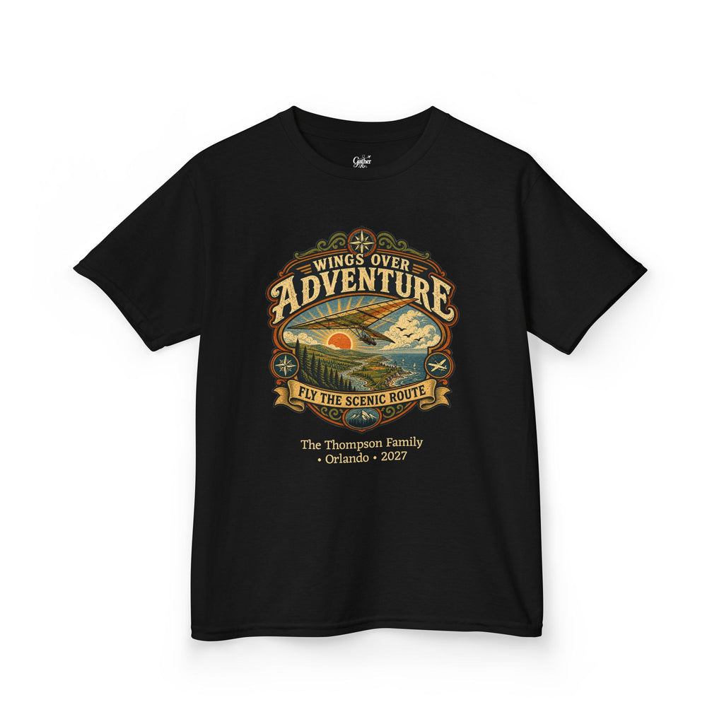 Wings Over Adventure - Kids Tee