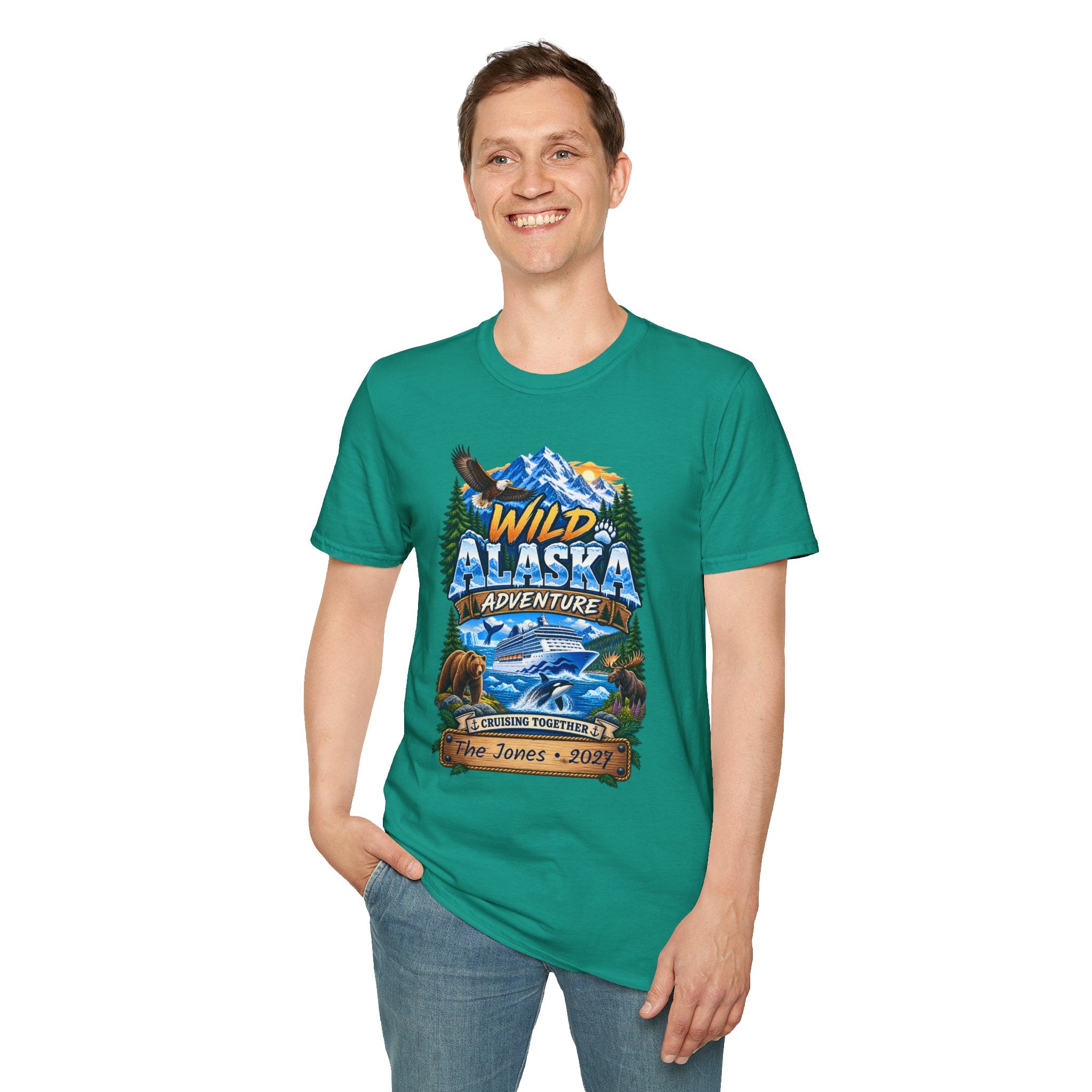 Custom Wild Alaska Cruise Tee