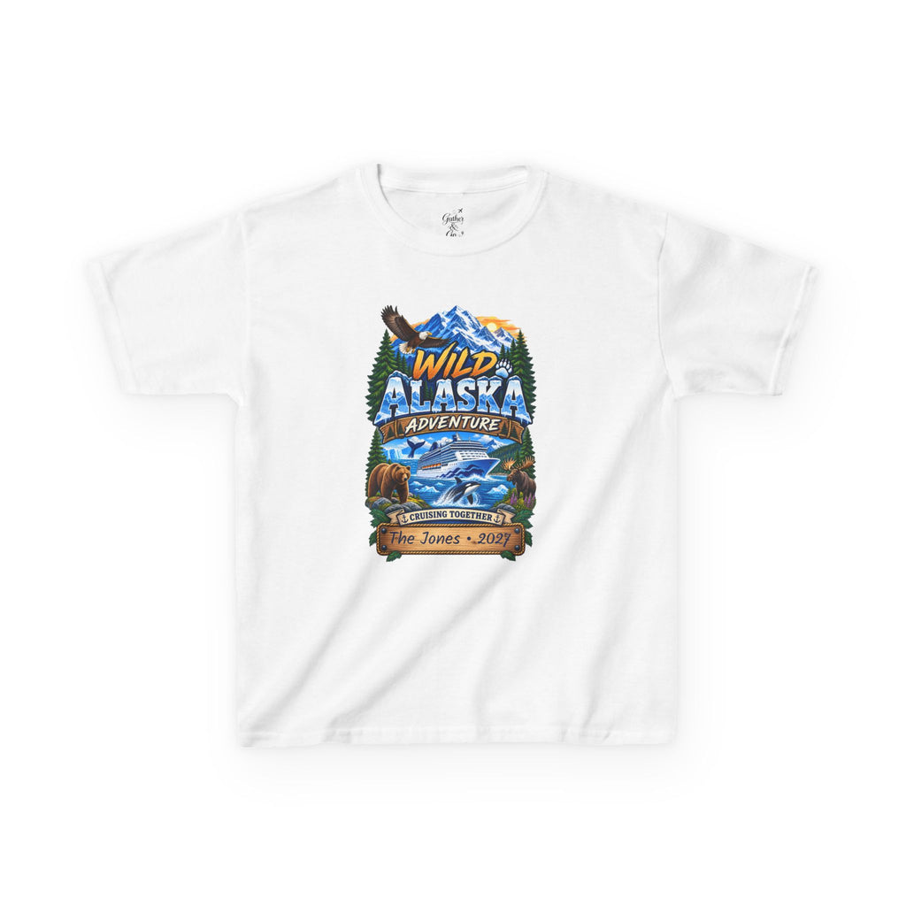 Wild Alaska Kids Cruise Tee