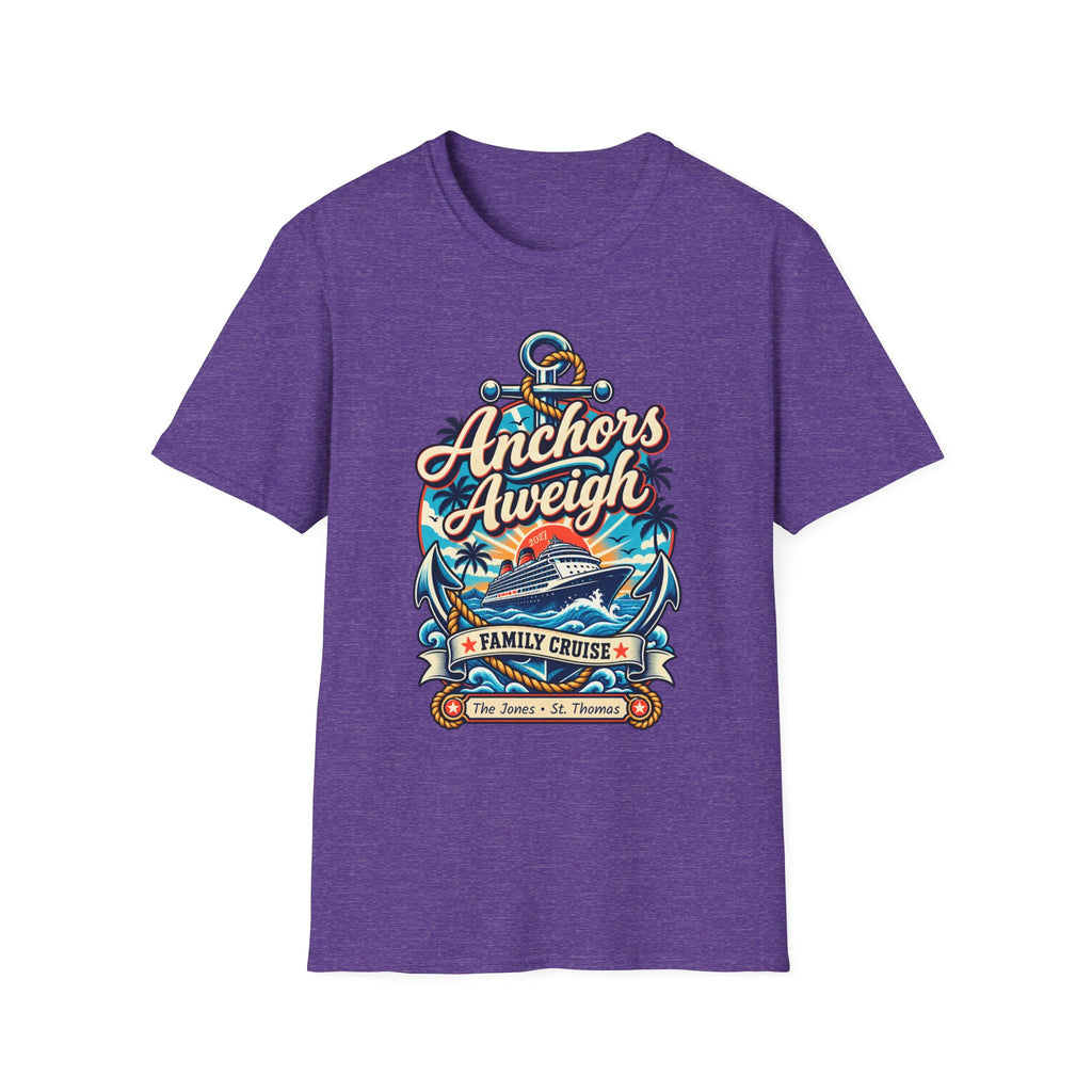 Custom Anchors Aweigh Cruise Tee