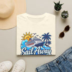 Custom Sail Away Cruise Tee