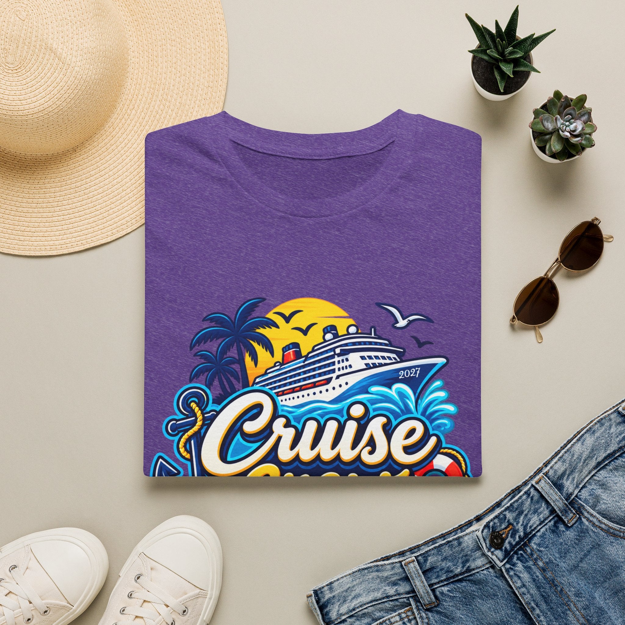 Custom Cruise Crew Tee
