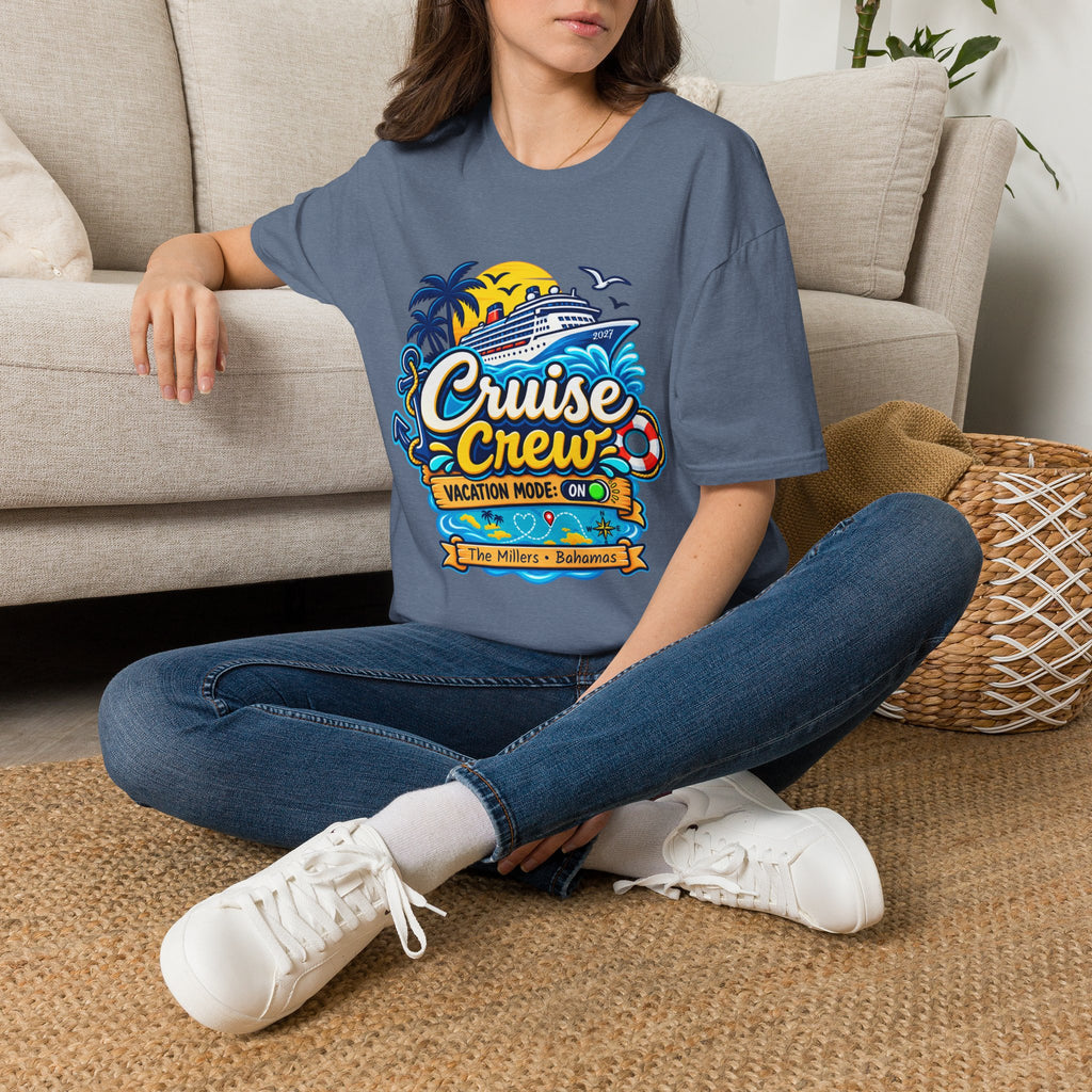 Custom Cruise Crew Tee