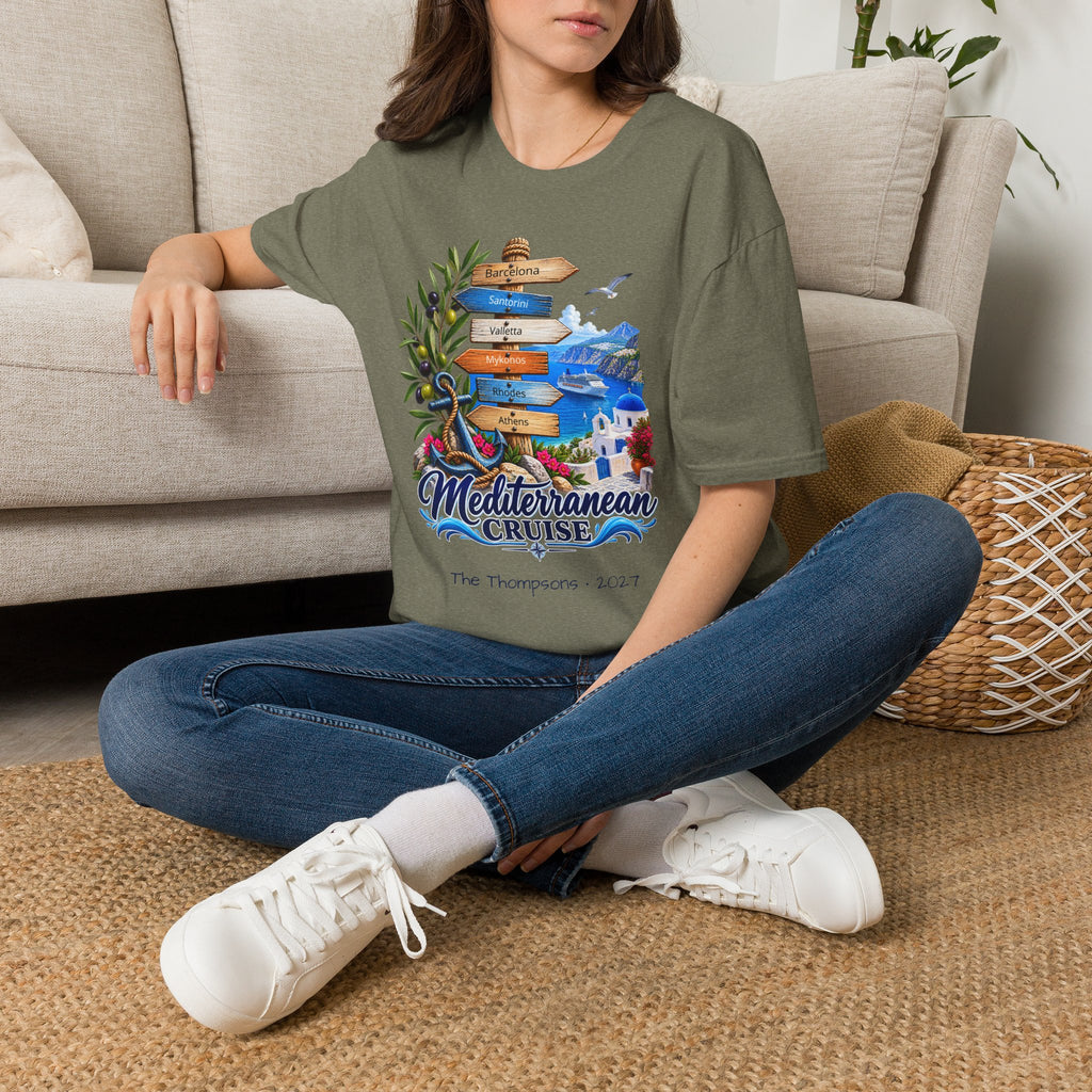 Mediterranean Cruise Ports of Call Tee