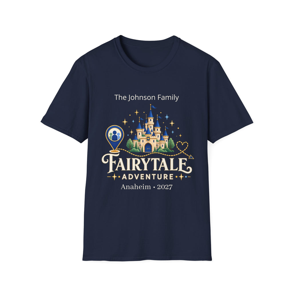Custom Fairytale Adventure Tee (blue)