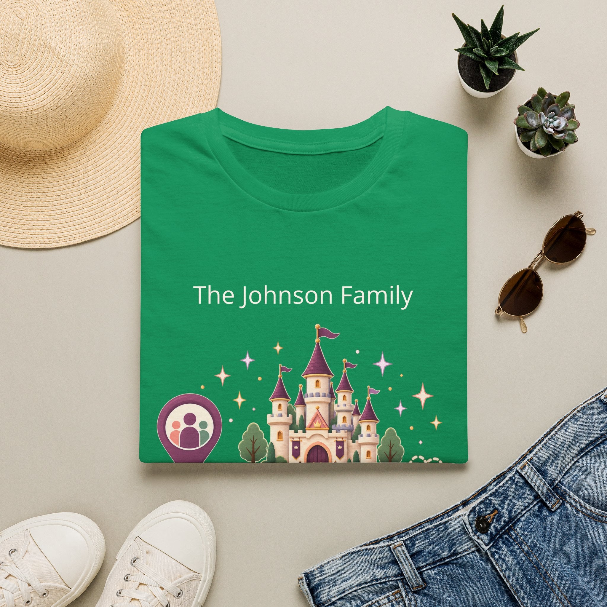 Custom Fairytale Adventure Tee (purple)
