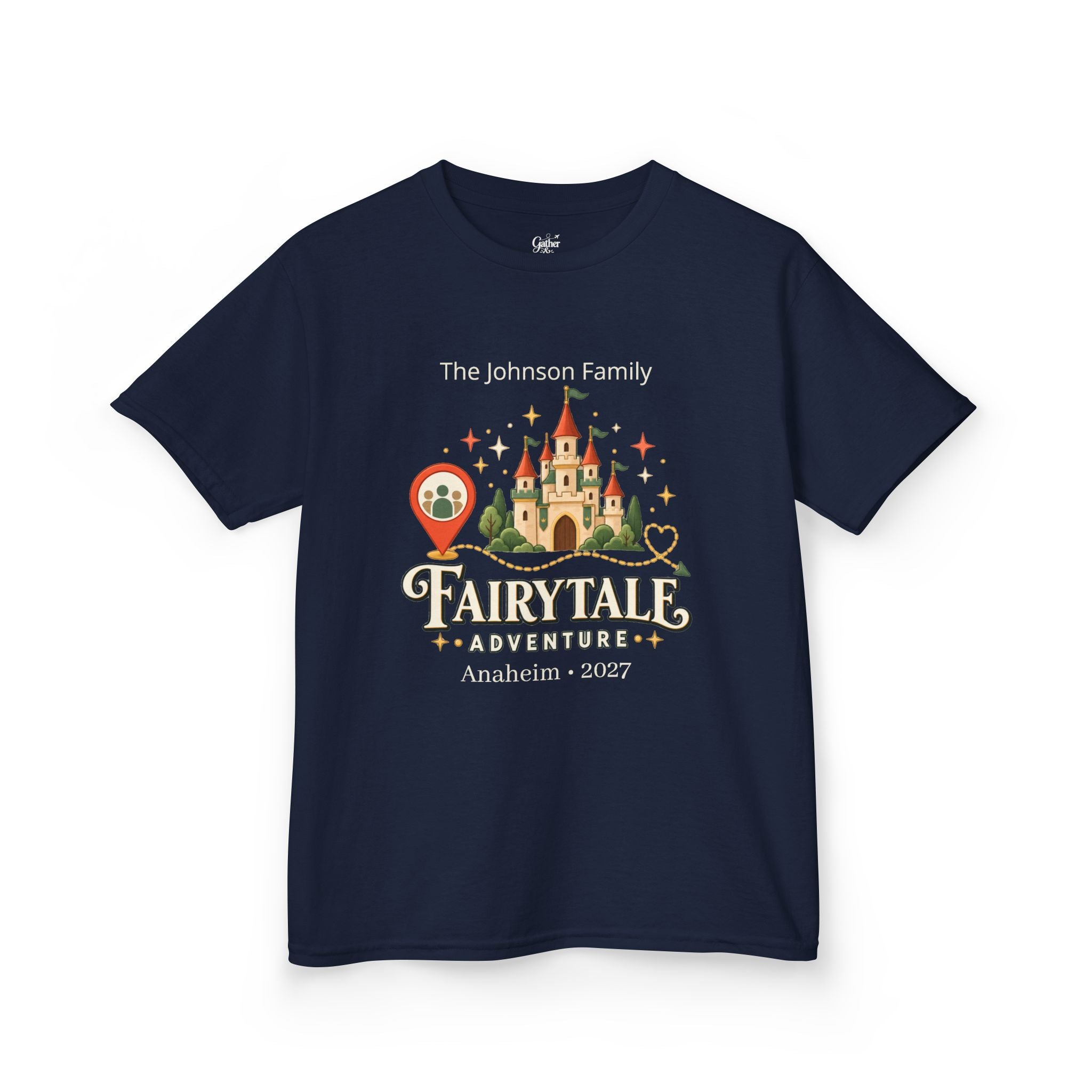 Fairytale Adventure Kids Tee (coral)