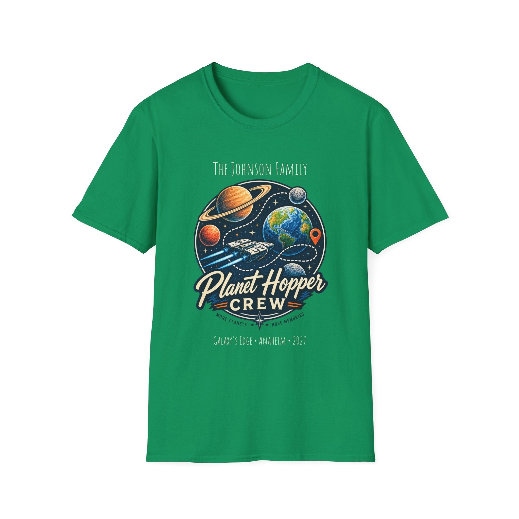 Planet Hopper Crew Space Adventure Park Tee