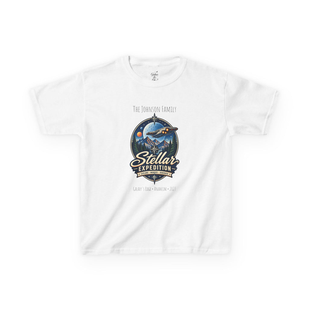 Stellar Expedition Space Adventure Park Kids Tee
