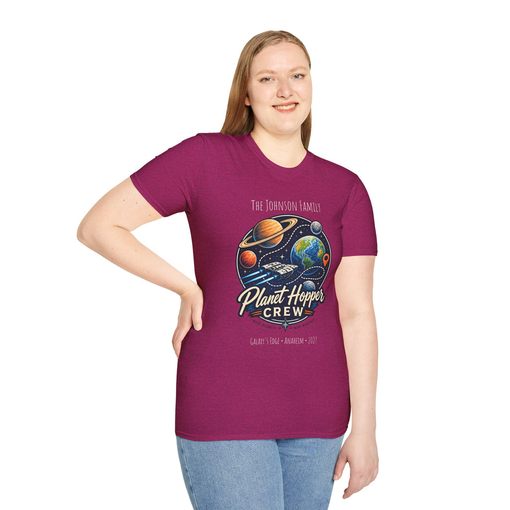 Planet Hopper Crew Space Adventure Park Tee