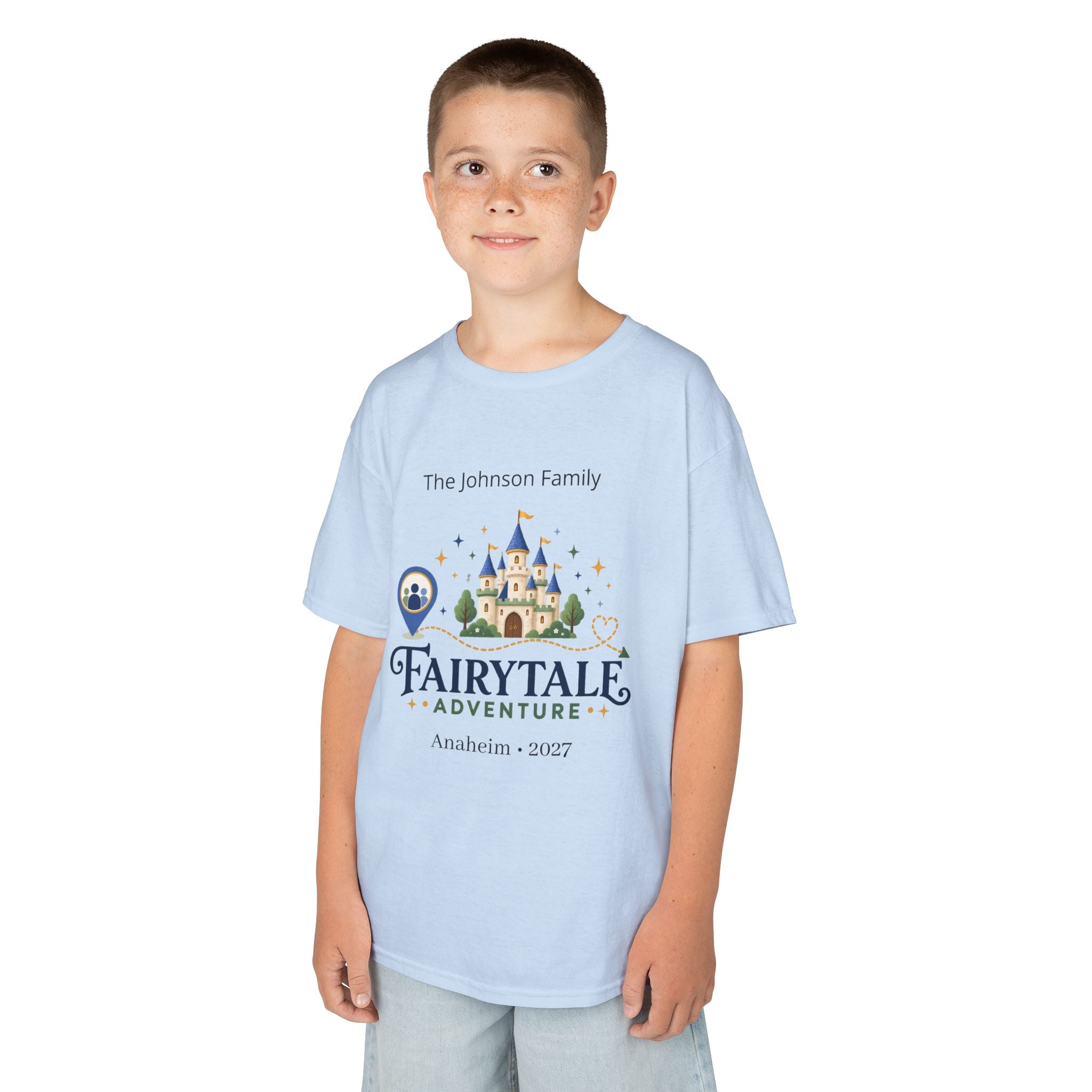 Fairytale Adventure Kids Tee (blue)
