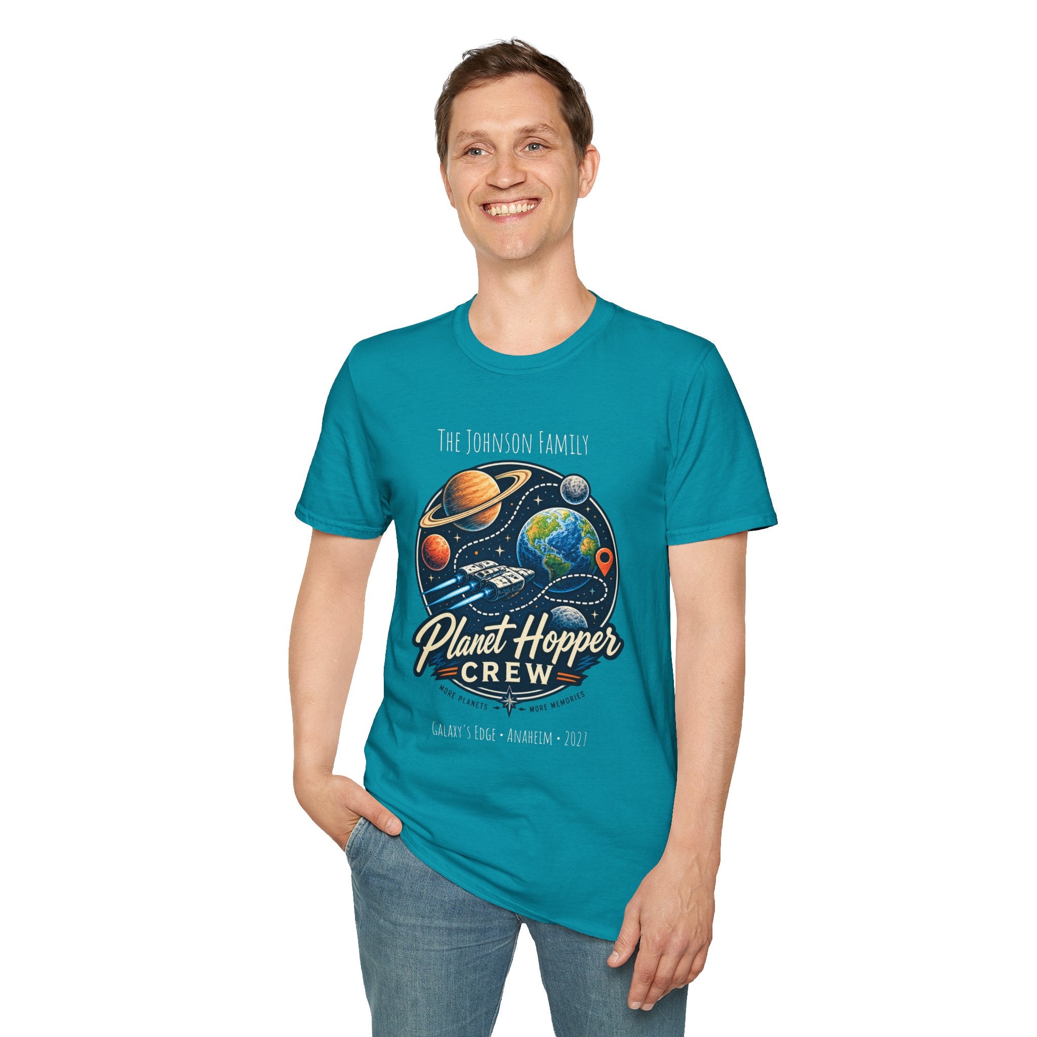 Planet Hopper Crew Space Adventure Park Tee