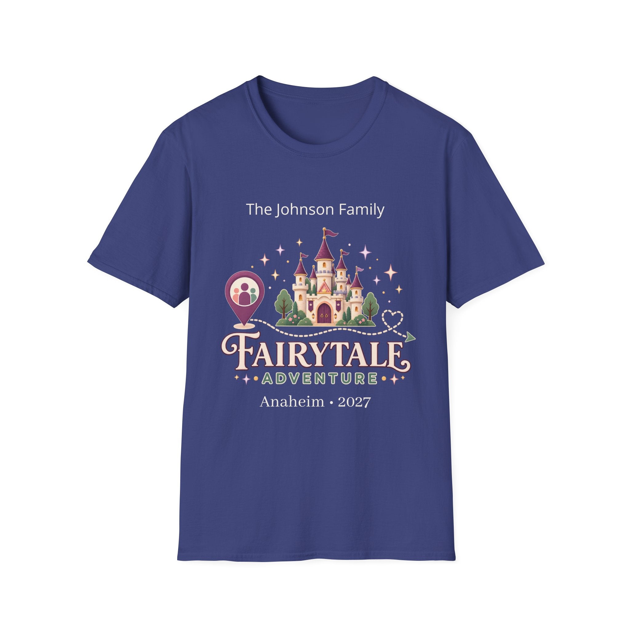 Custom Fairytale Adventure Tee (purple)
