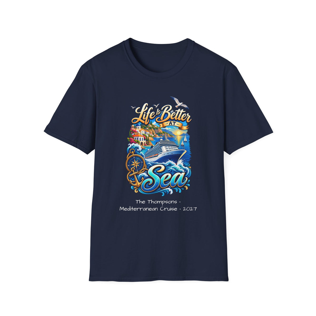 Life is Better at Sea - Unisex Tee