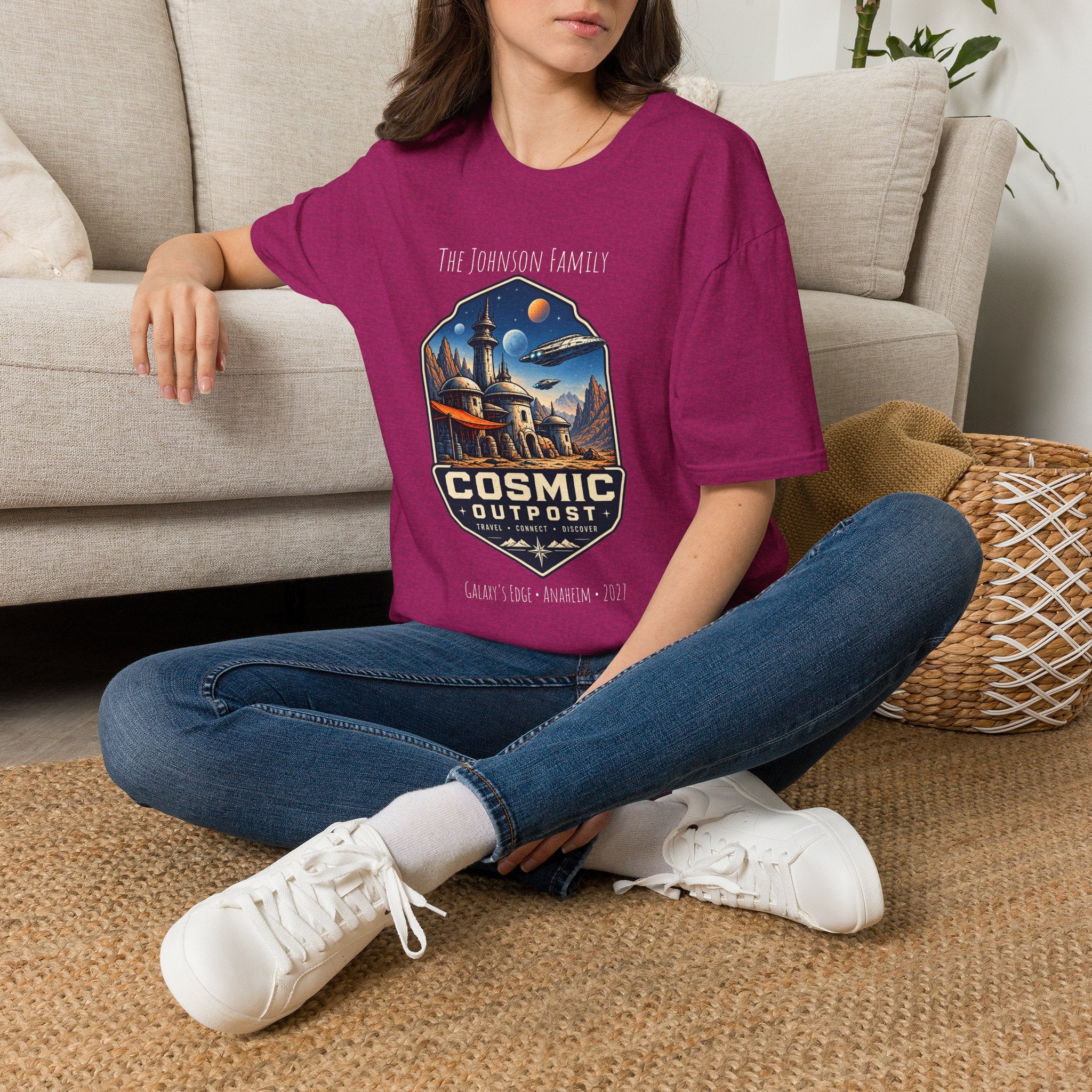 Cosmic Outpost Space Adventure Park Tee