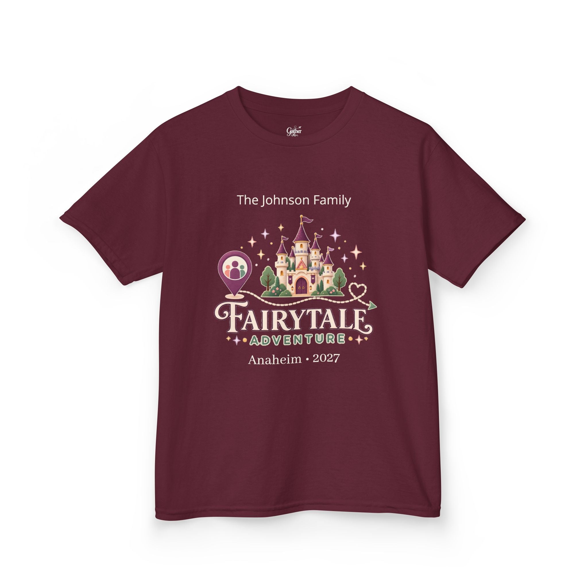 Fairytale Adventure Kids Tee (purple)