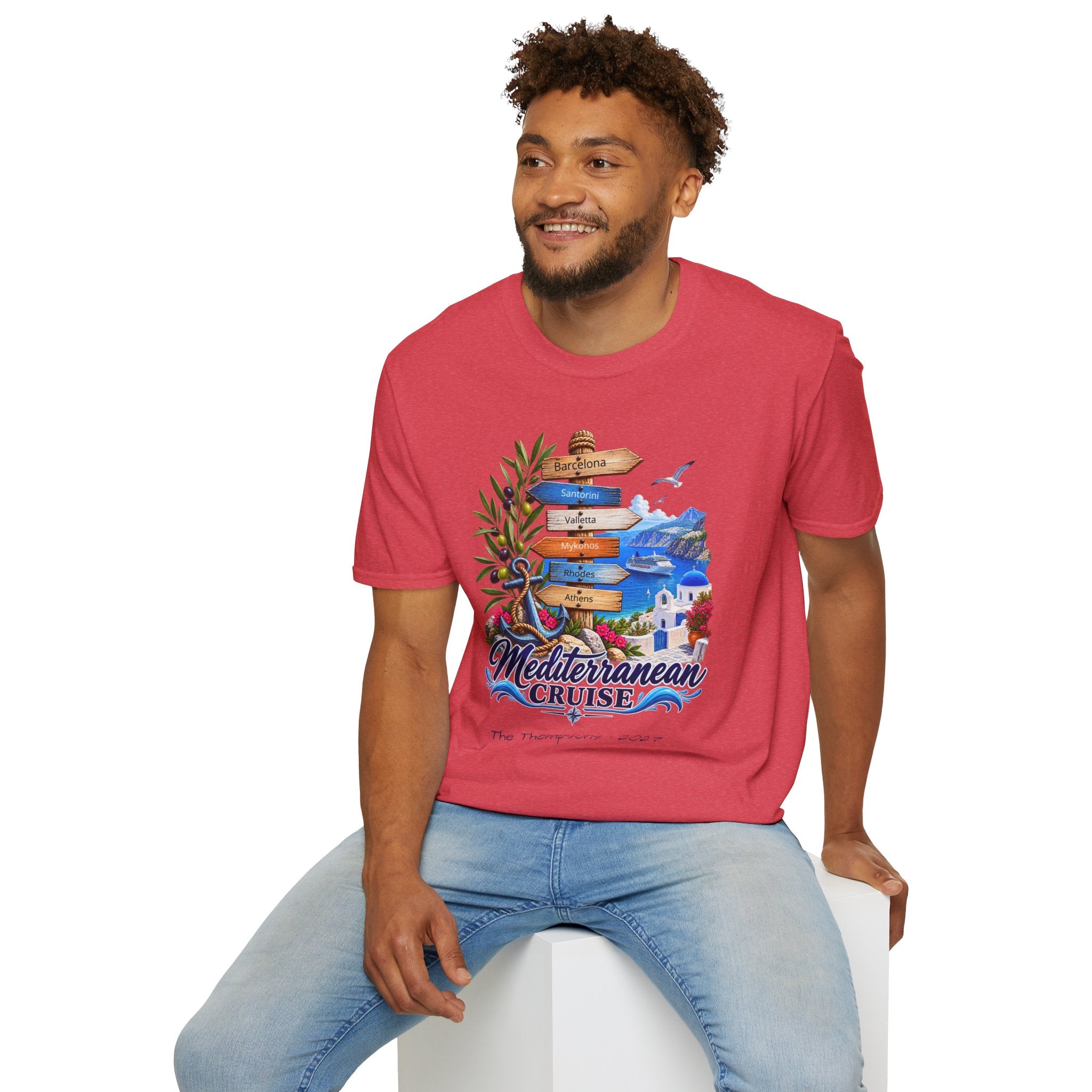 Mediterranean Cruise Ports of Call Tee