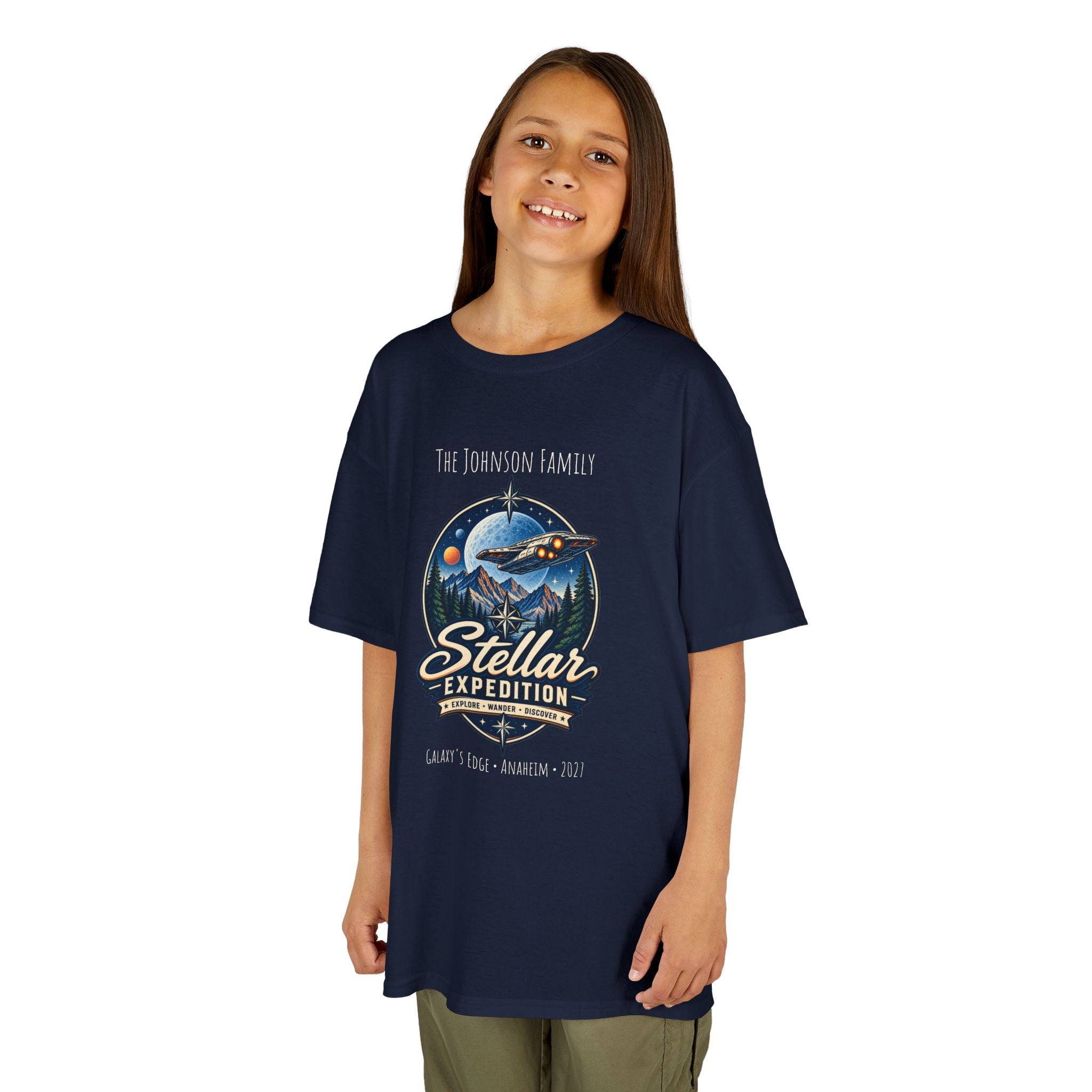 Stellar Expedition Space Adventure Park Kids Tee