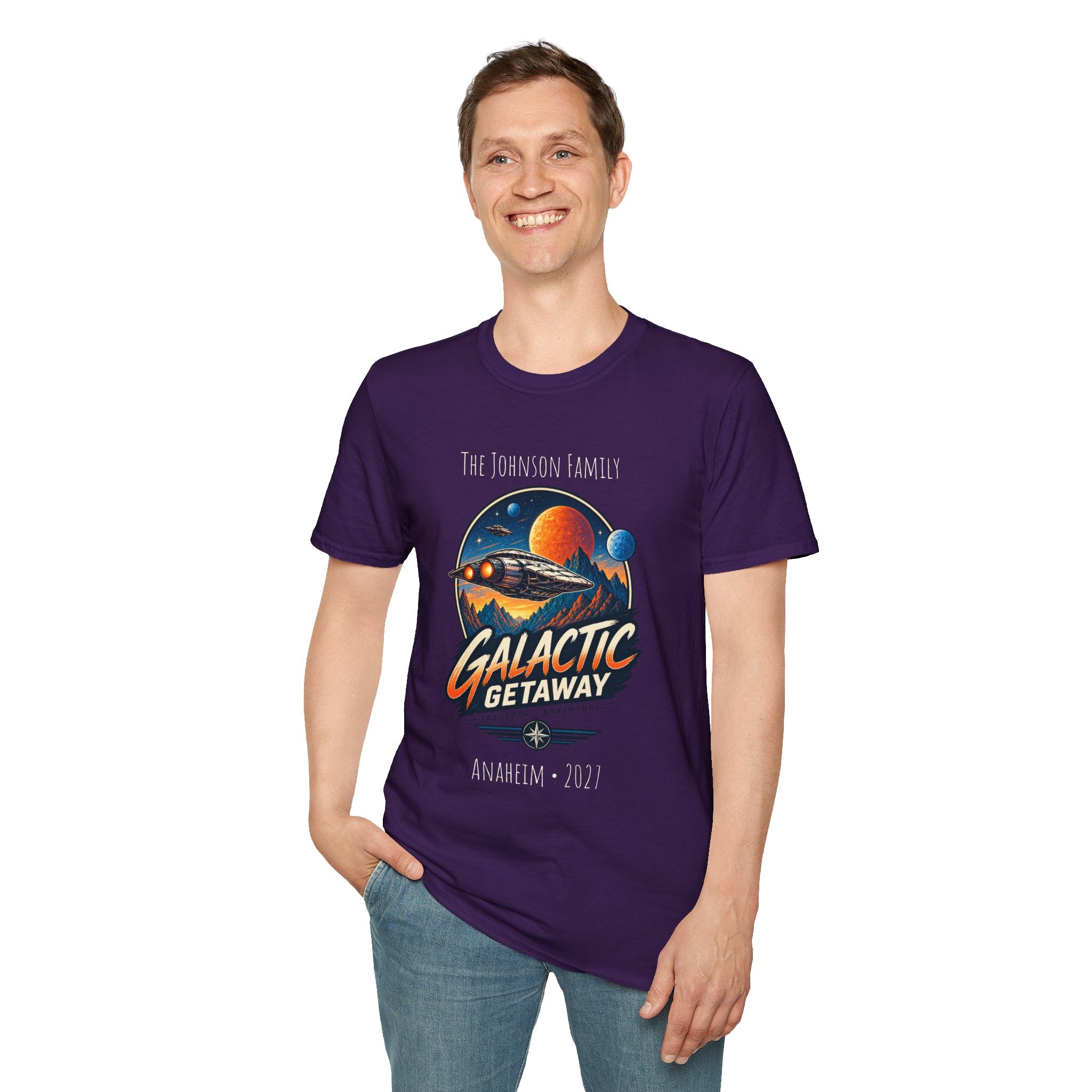 Galactic Getaway Space Adventure Park Tee