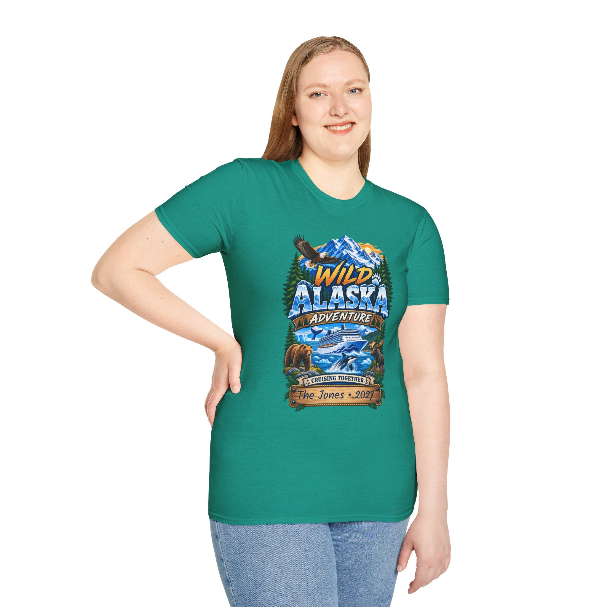 Custom Wild Alaska Cruise Tee