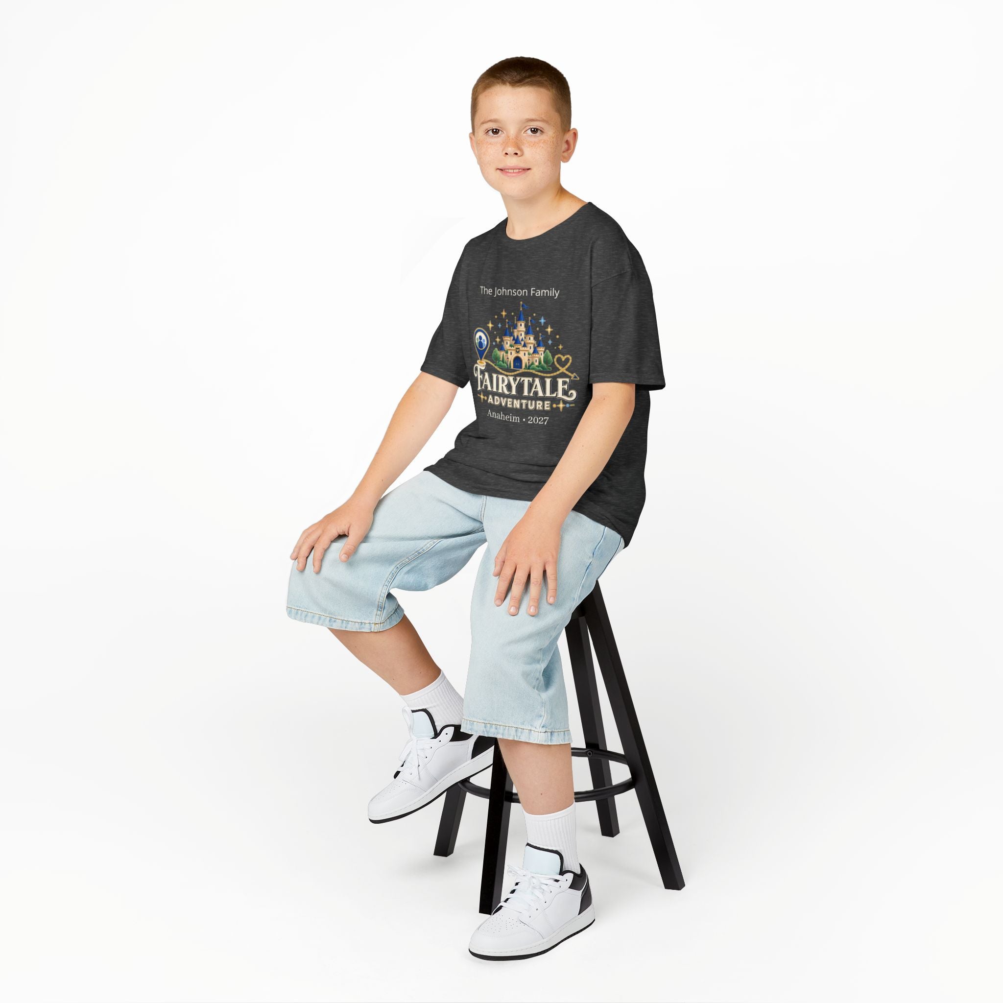 Fairytale Adventure Kids Tee (blue)