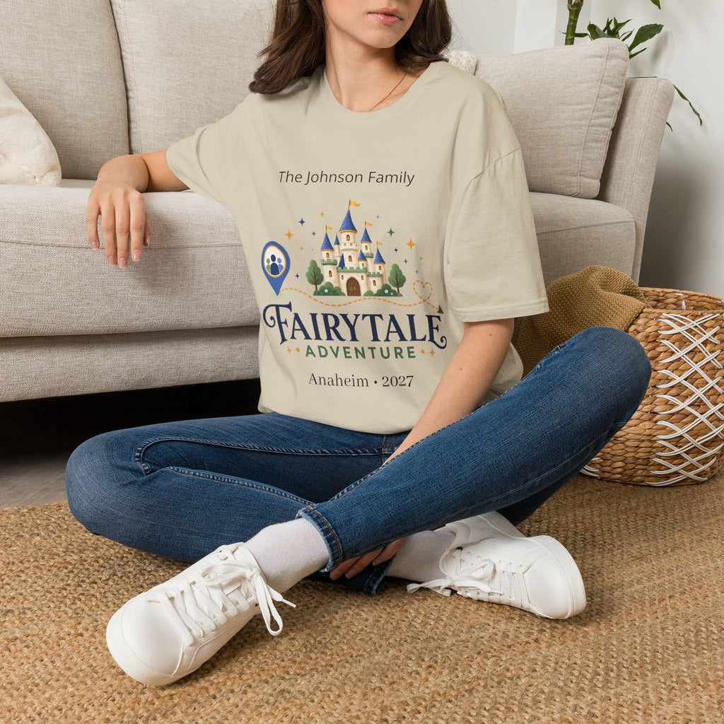 Custom Fairytale Adventure Tee (blue)