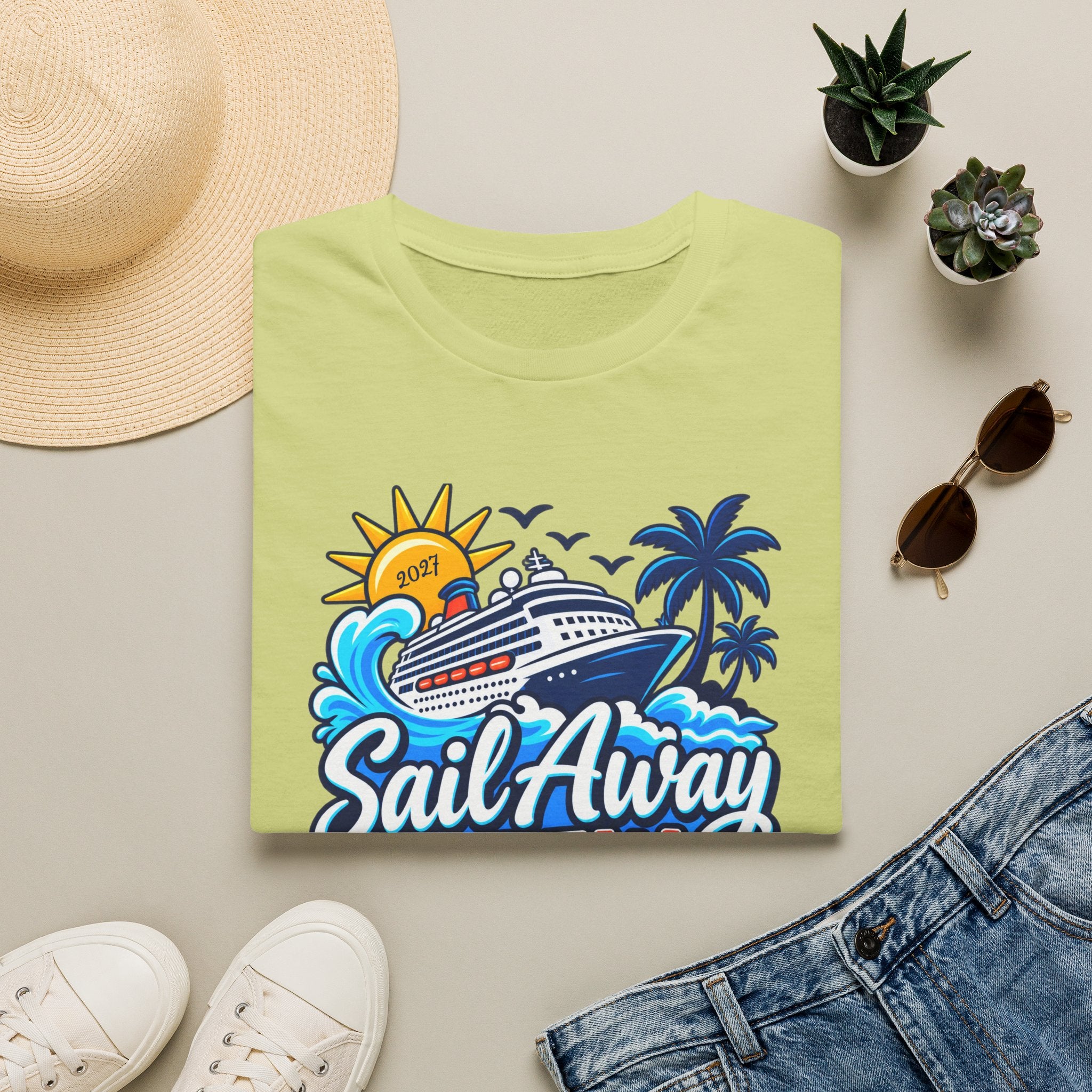 Custom Sail Away Cruise Tee