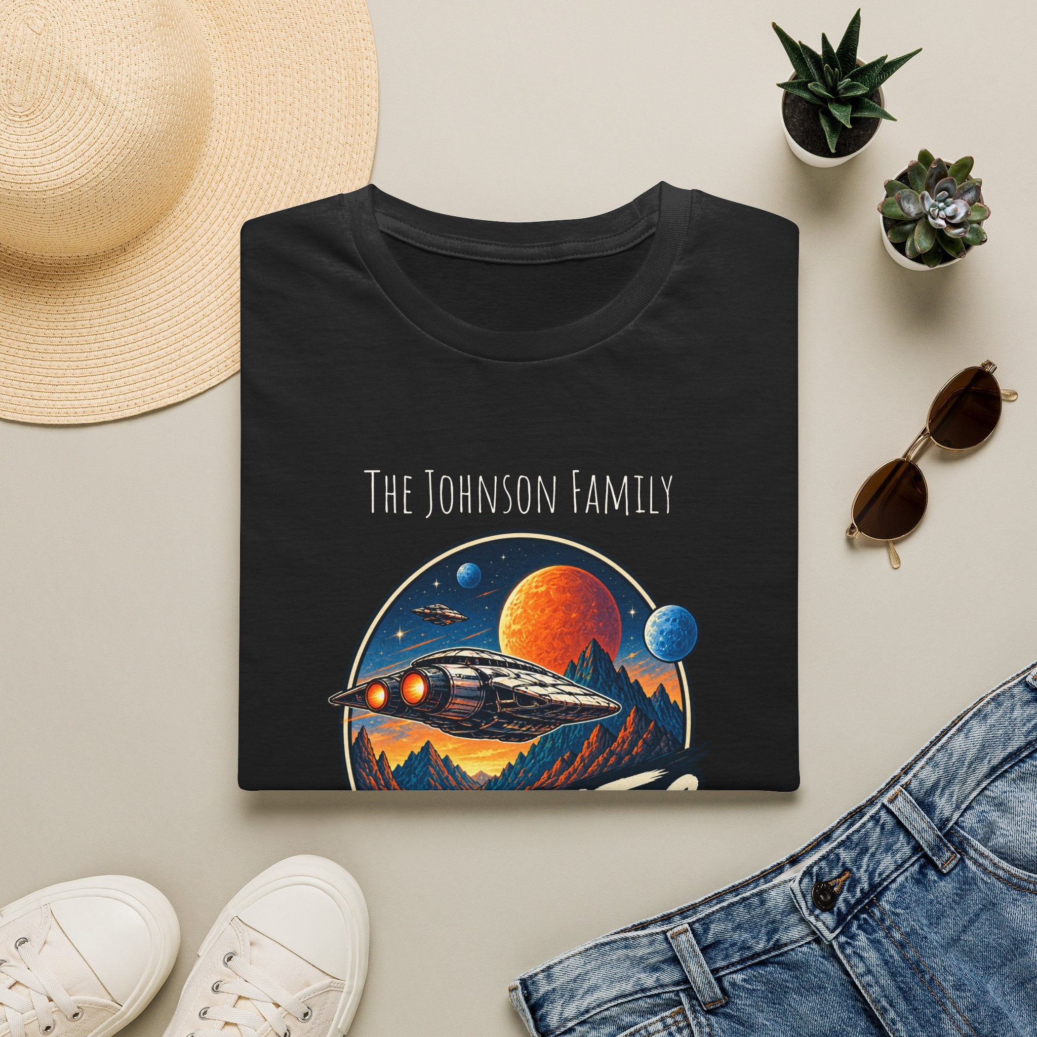 Galactic Getaway Space Adventure Park Tee