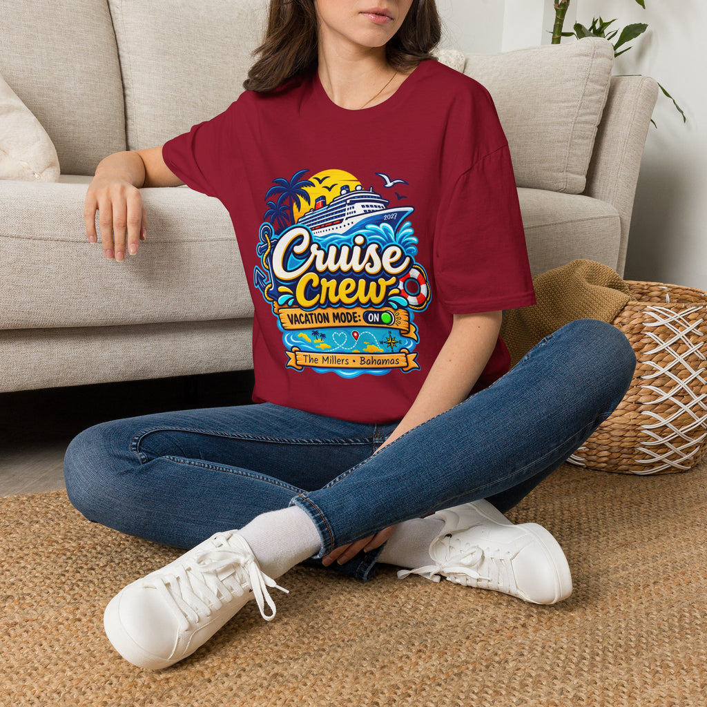 Custom Cruise Crew Tee