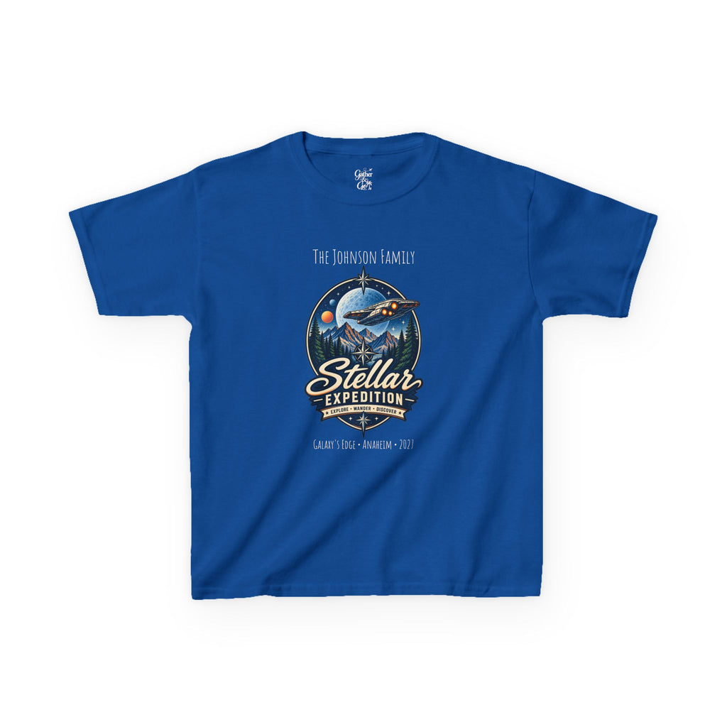 Stellar Expedition Space Adventure Park Kids Tee