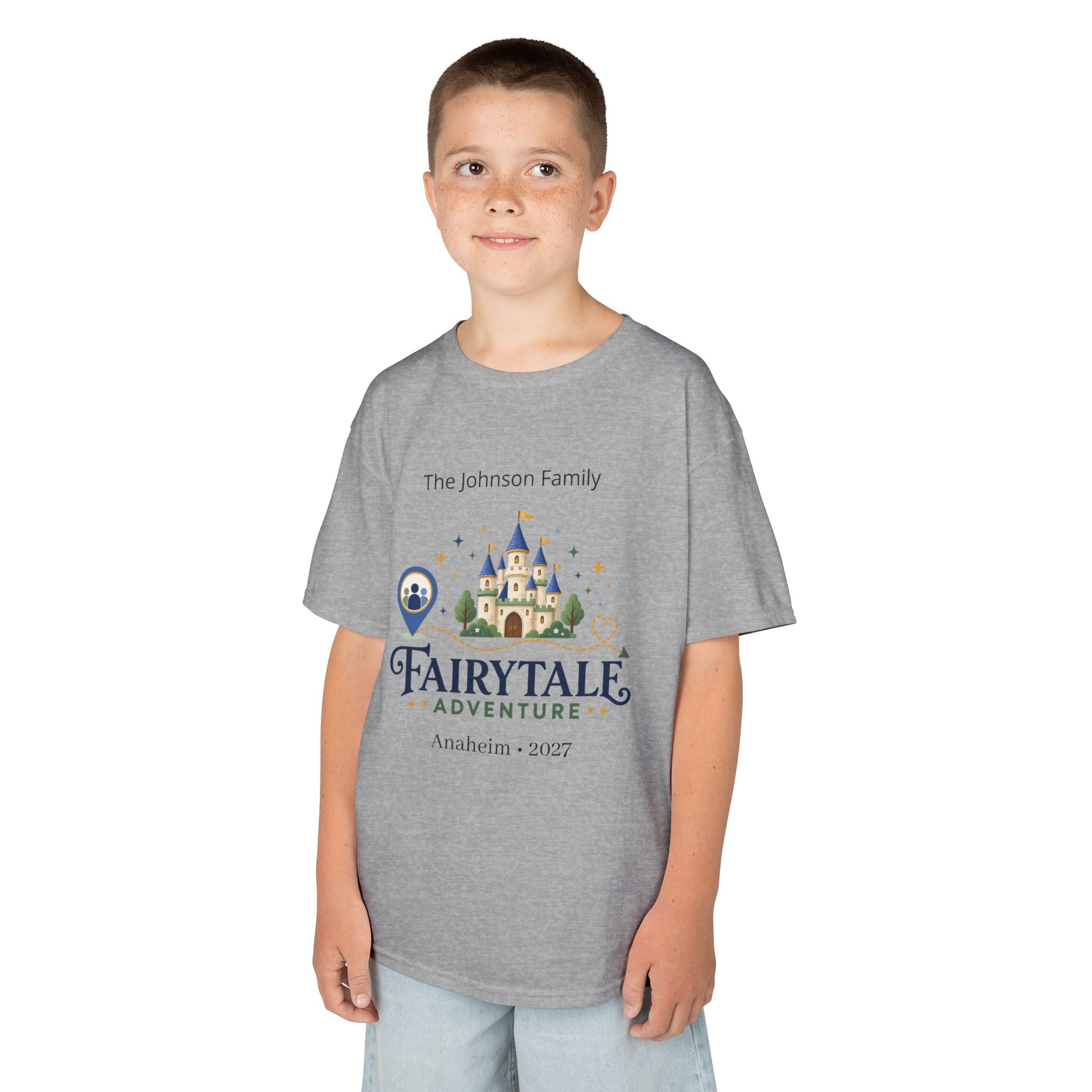 Fairytale Adventure Kids Tee (blue)