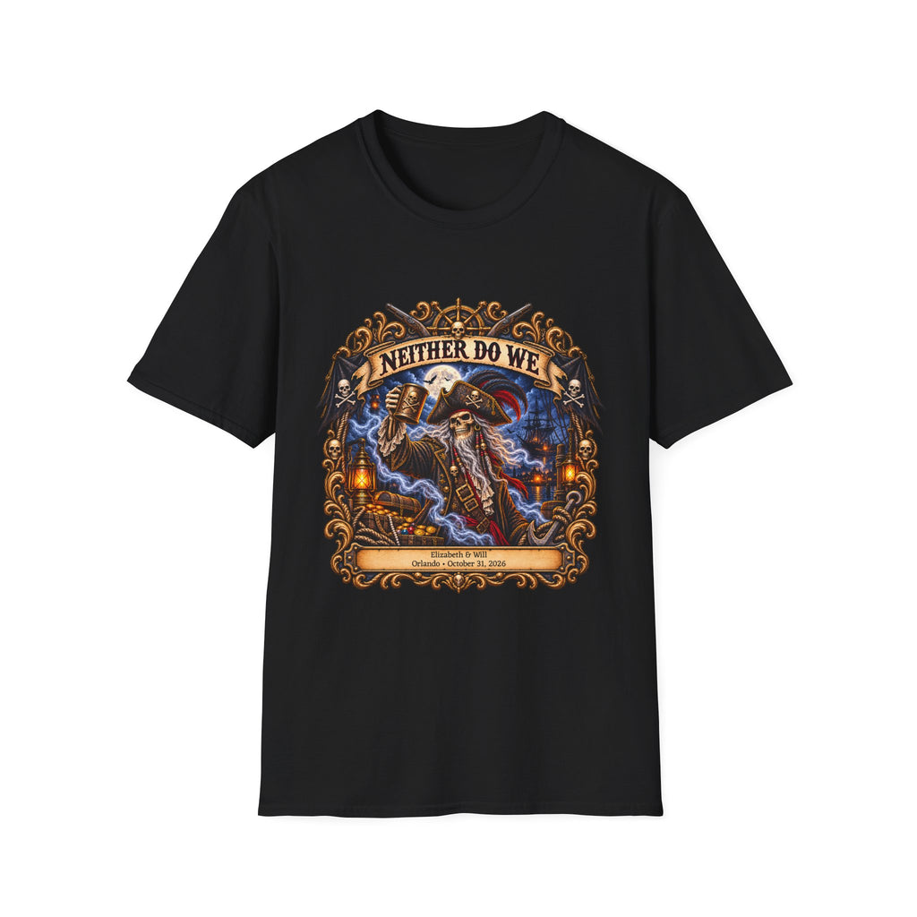 Ghostly Pirate Honeymoon Love Never Dies - Unisex Tee