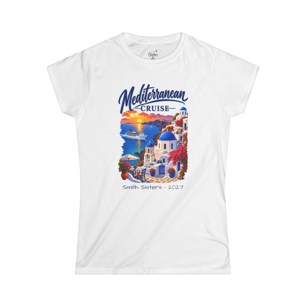 Mediterranean Cruise - Ladies Tee