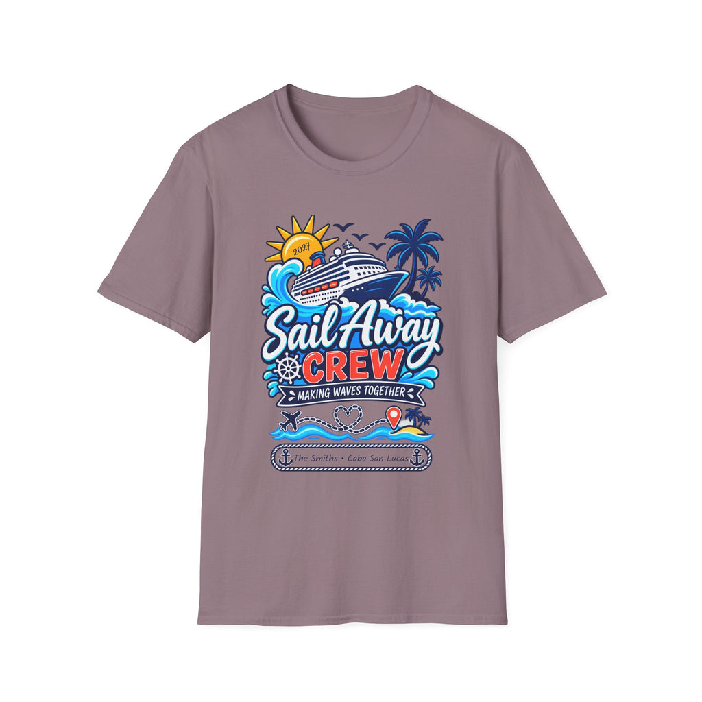 Custom Sail Away Cruise Tee