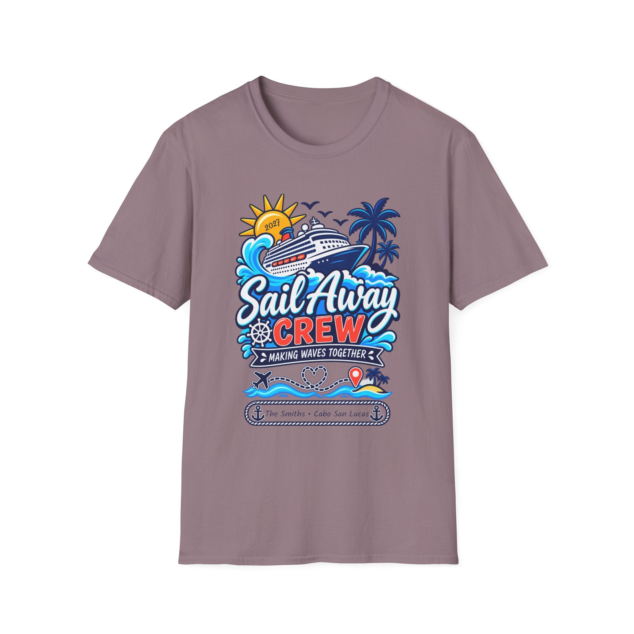 Custom Sail Away Cruise Tee