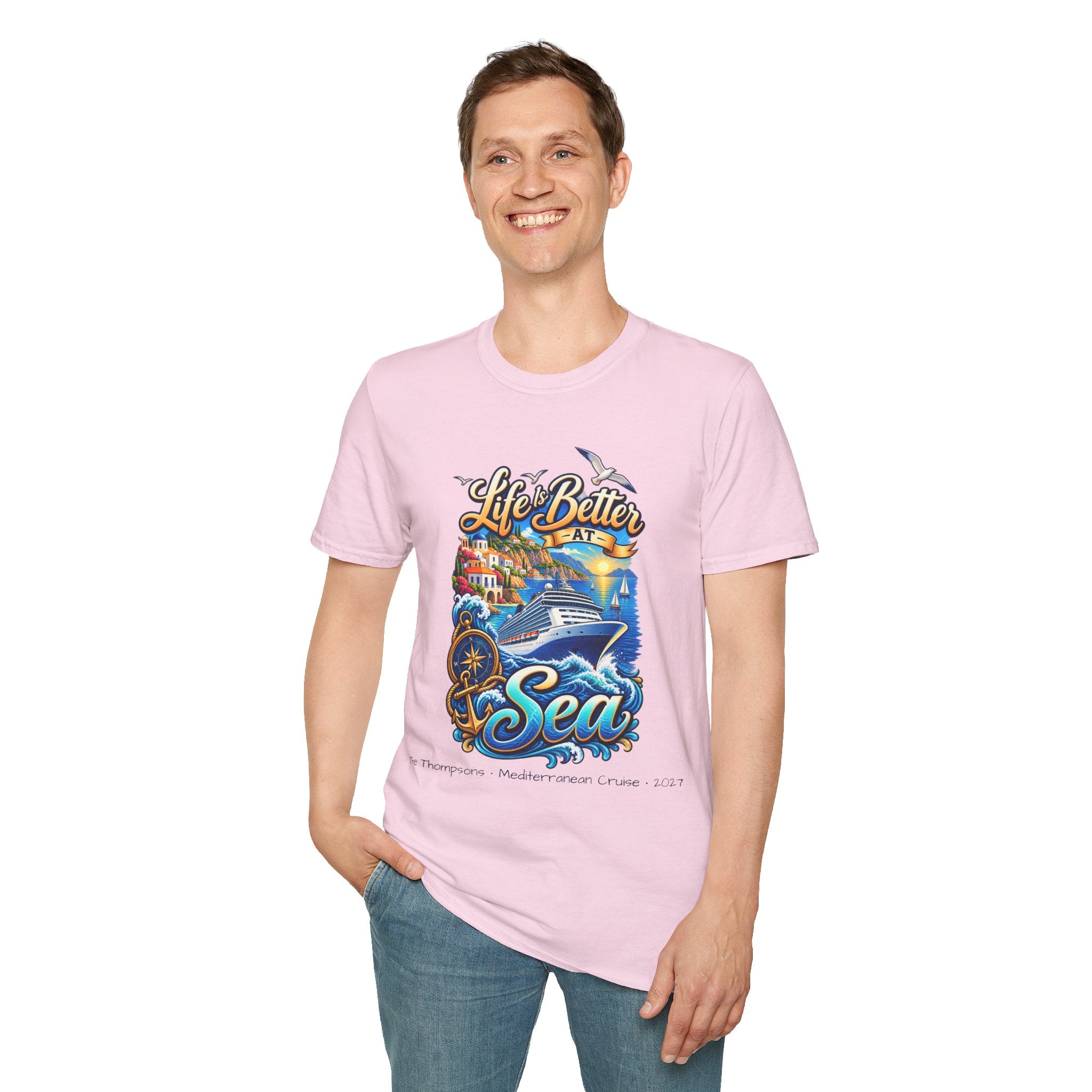 Mediterranean Cruise Life is Better at Sea Tee