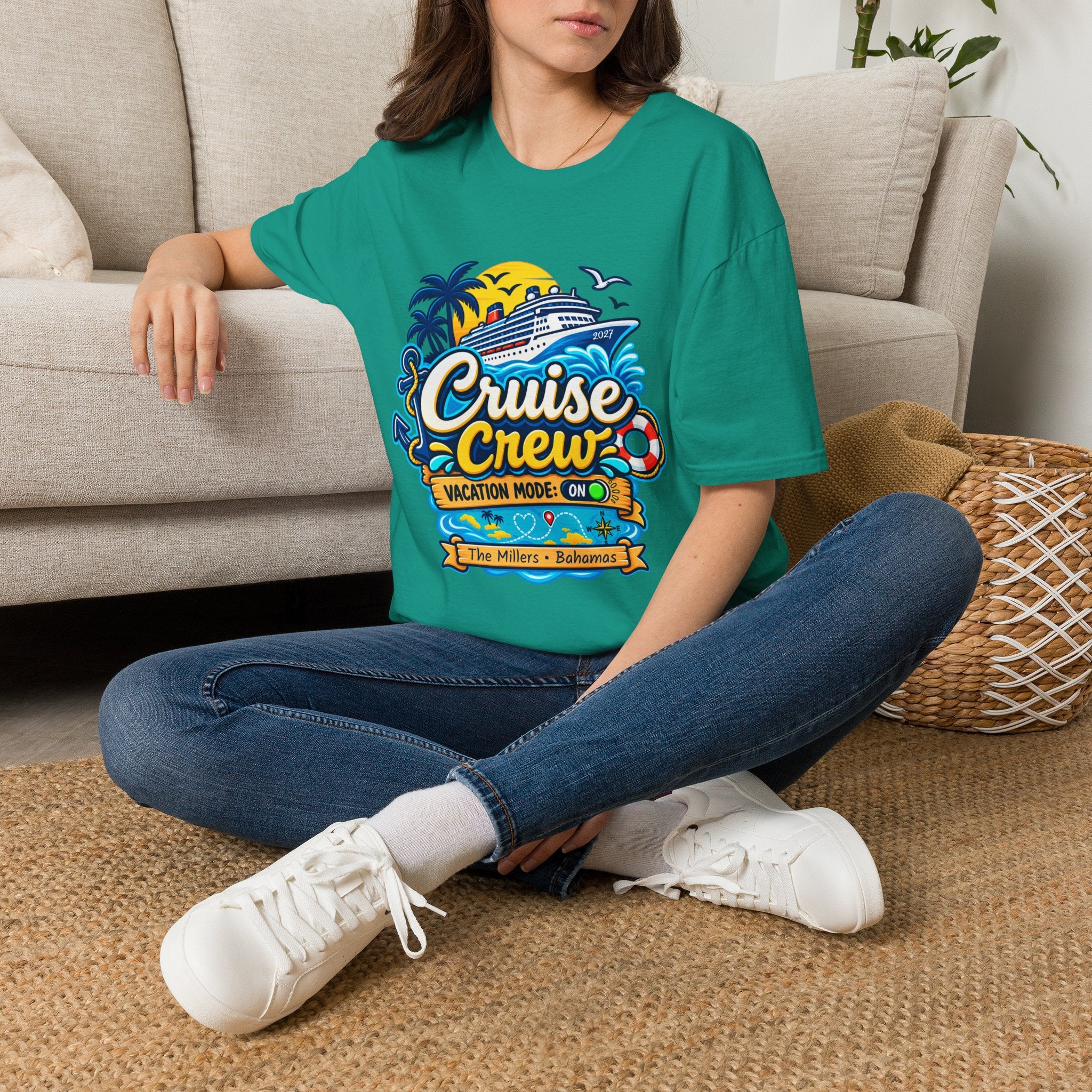 Custom Cruise Crew Tee