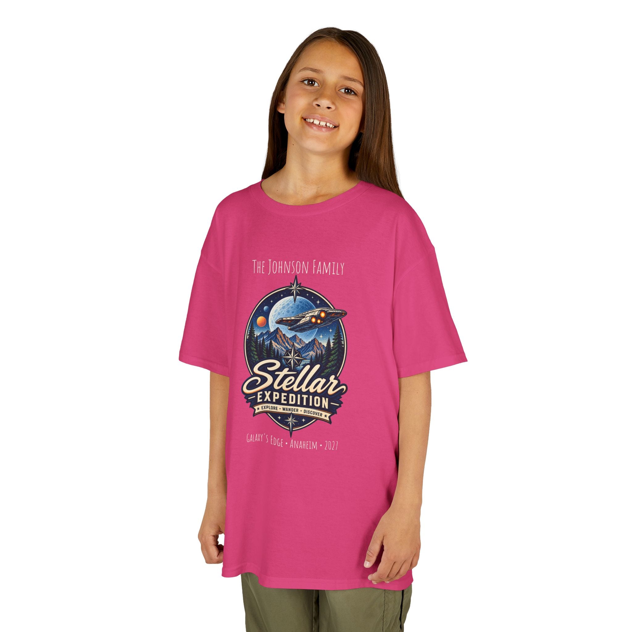 Stellar Expedition Space Adventure Park Kids Tee
