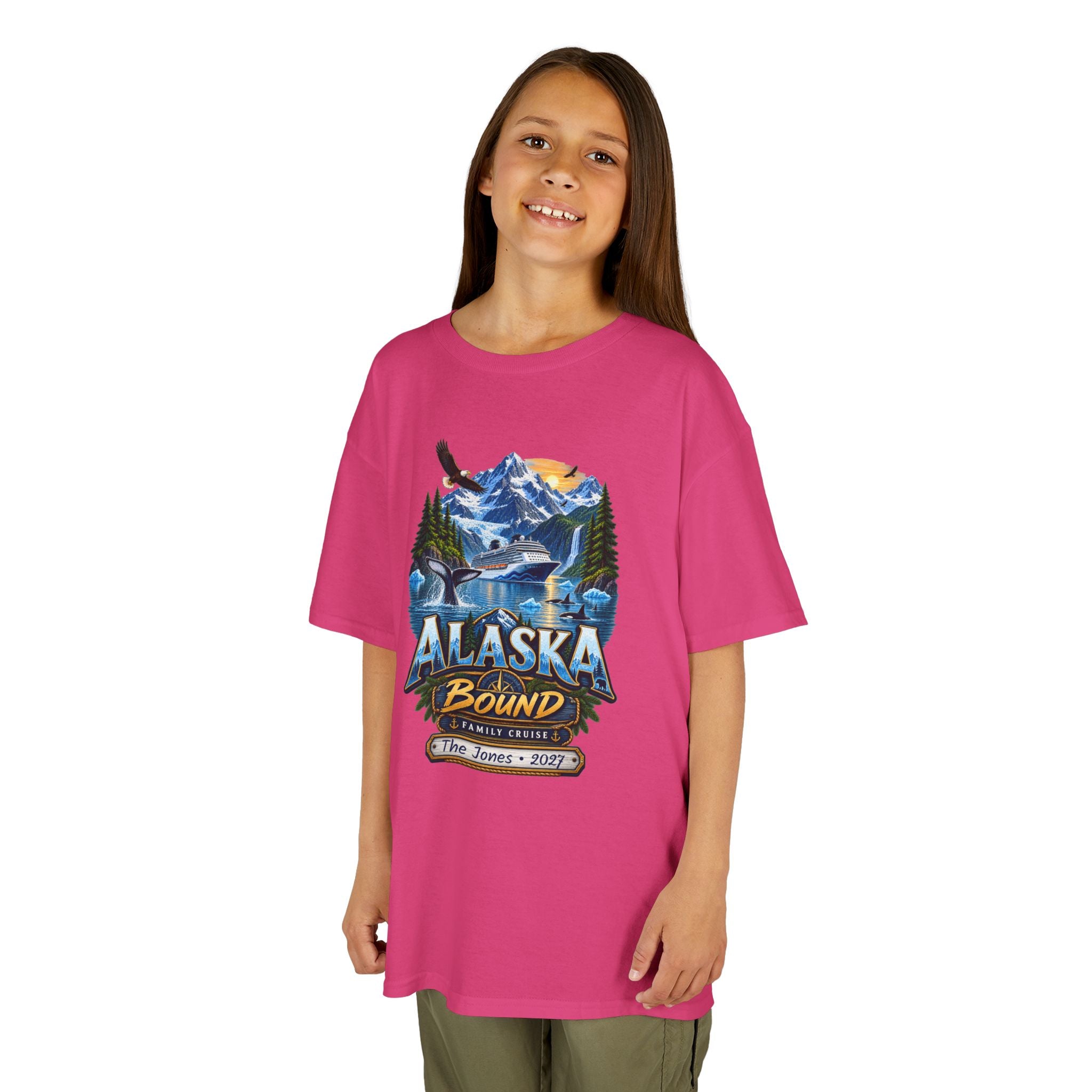Alaska Bound Cruise Kids Tee