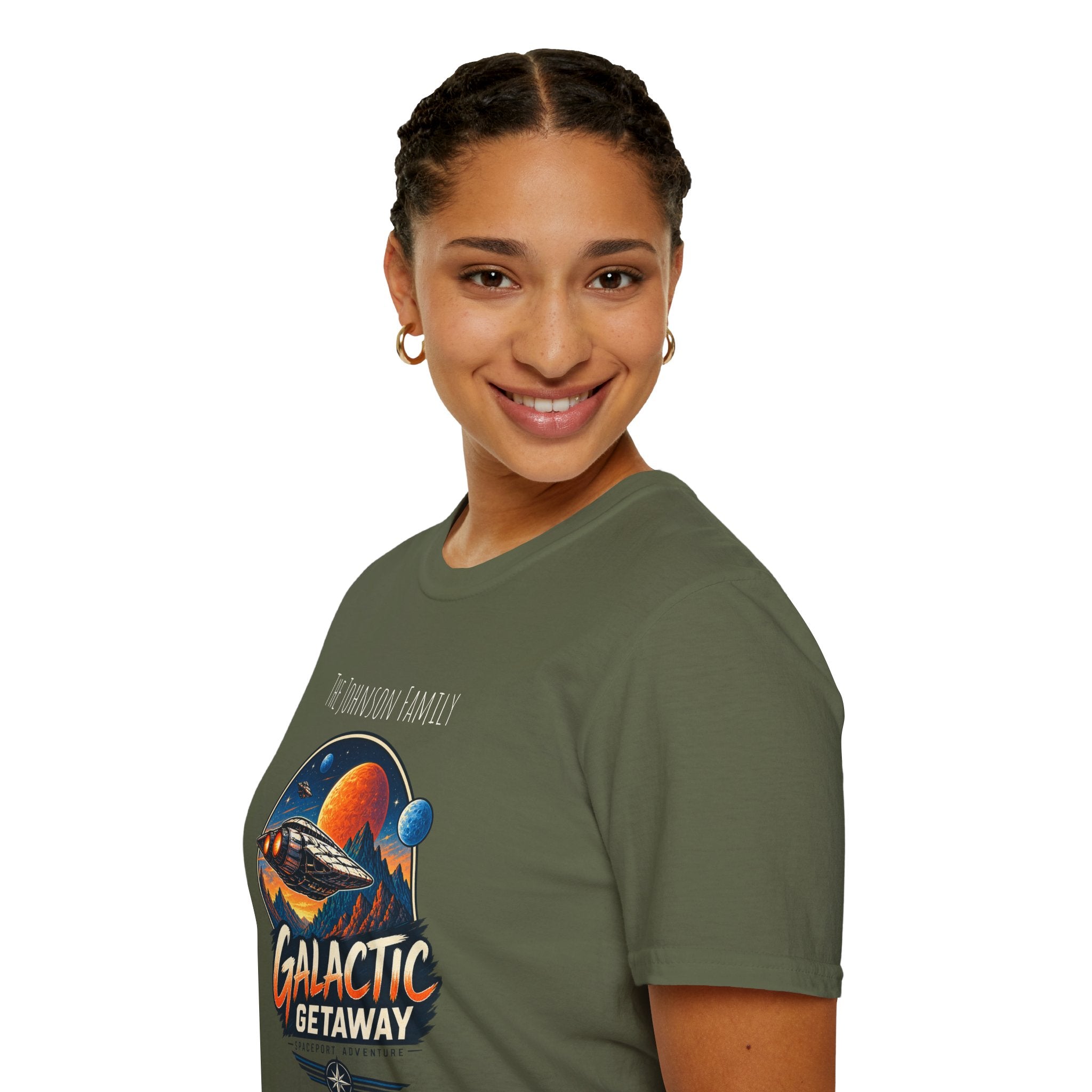 Galactic Getaway Space Adventure Park Tee