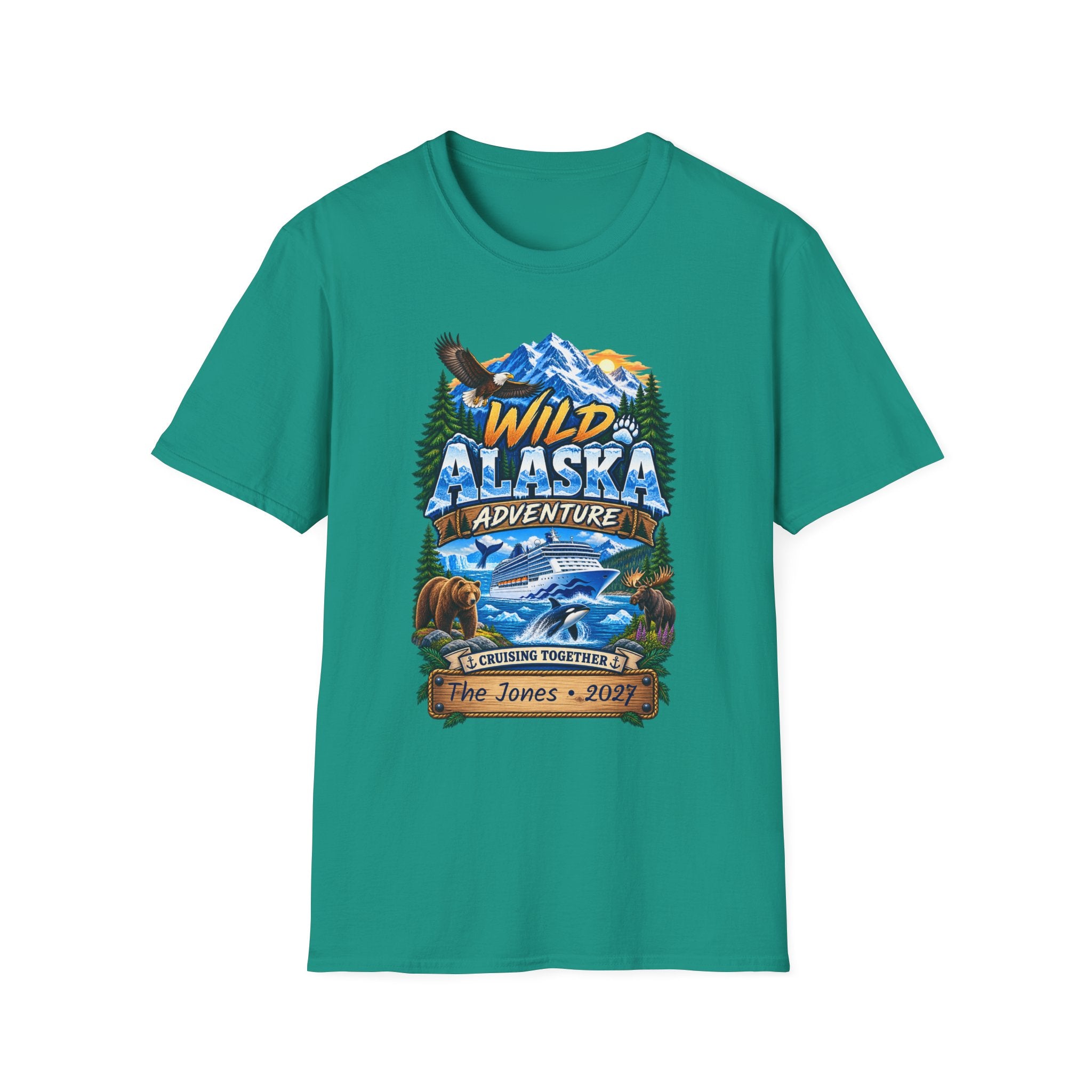 Custom Wild Alaska Cruise Tee