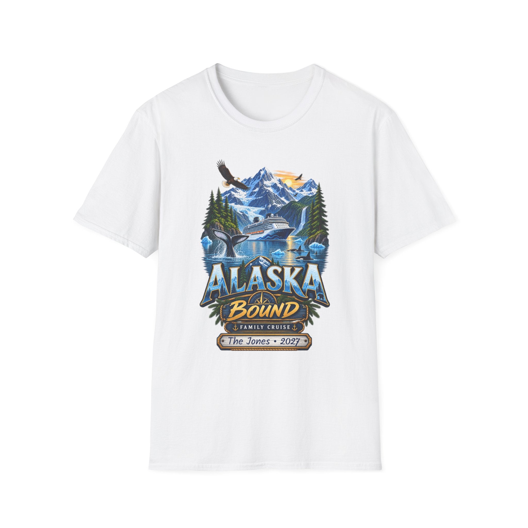 Custom Alaska Bound Cruise Tee