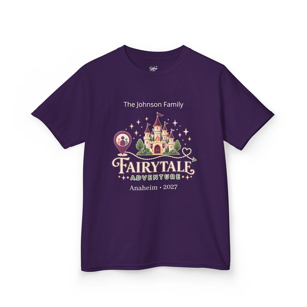 Fairytale Adventure Kids Tee (purple)