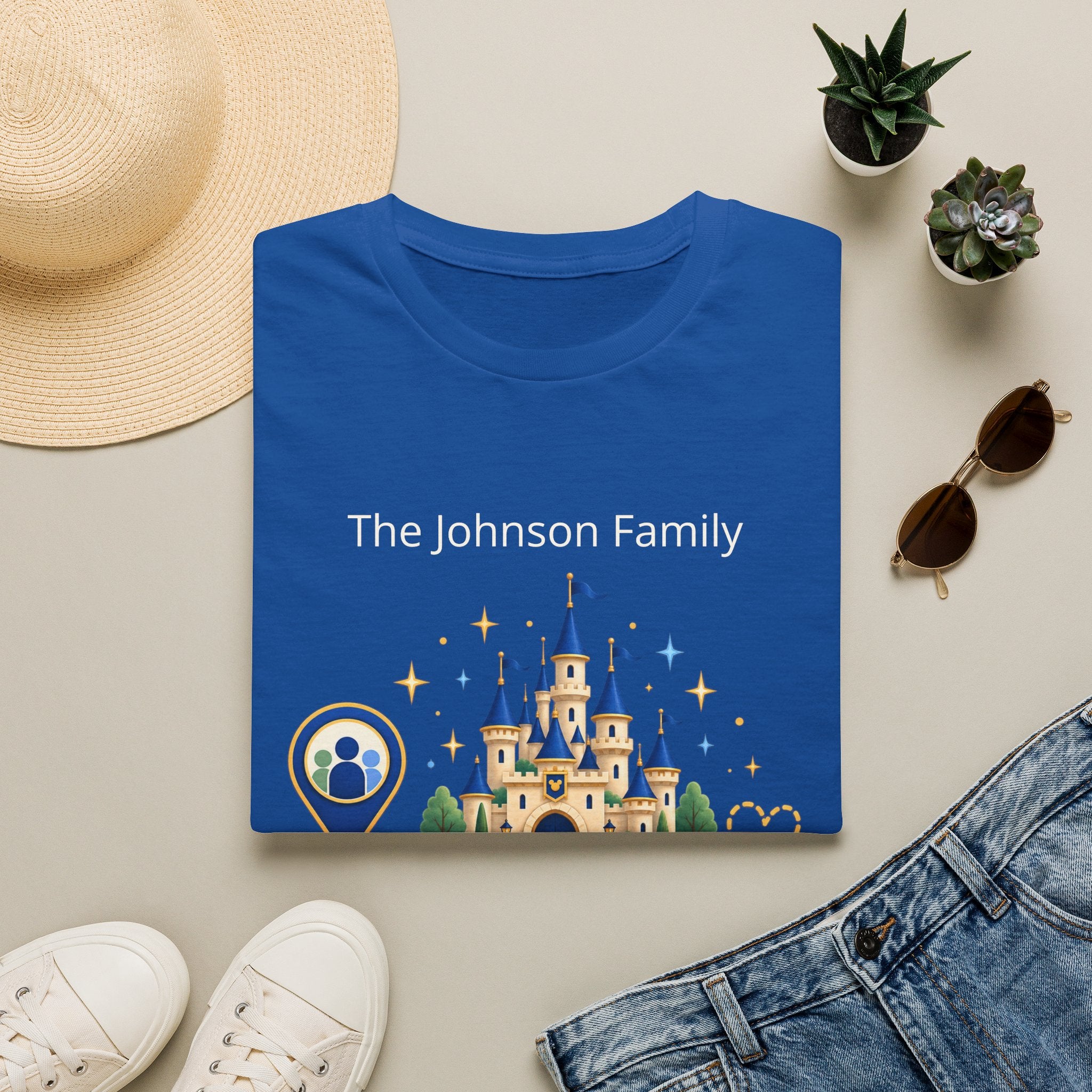 Custom Fairytale Adventure Tee (blue)