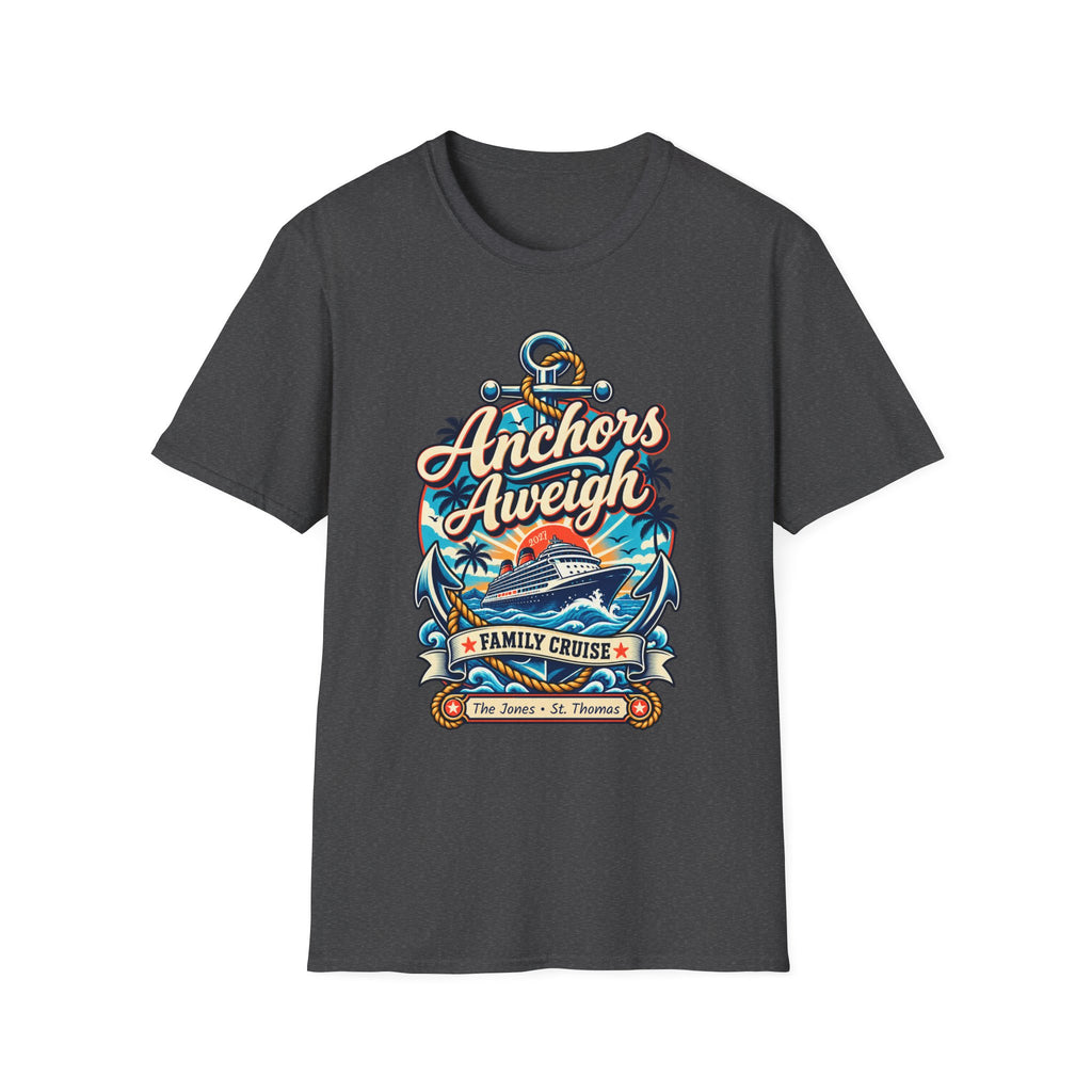 Custom Anchors Aweigh Cruise Tee