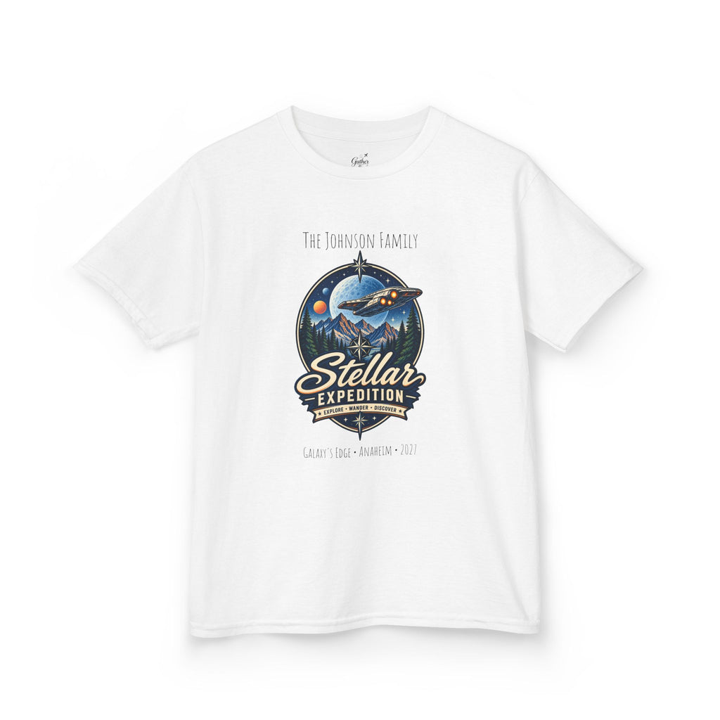 Stellar Expedition Space Adventure Park Kids Tee