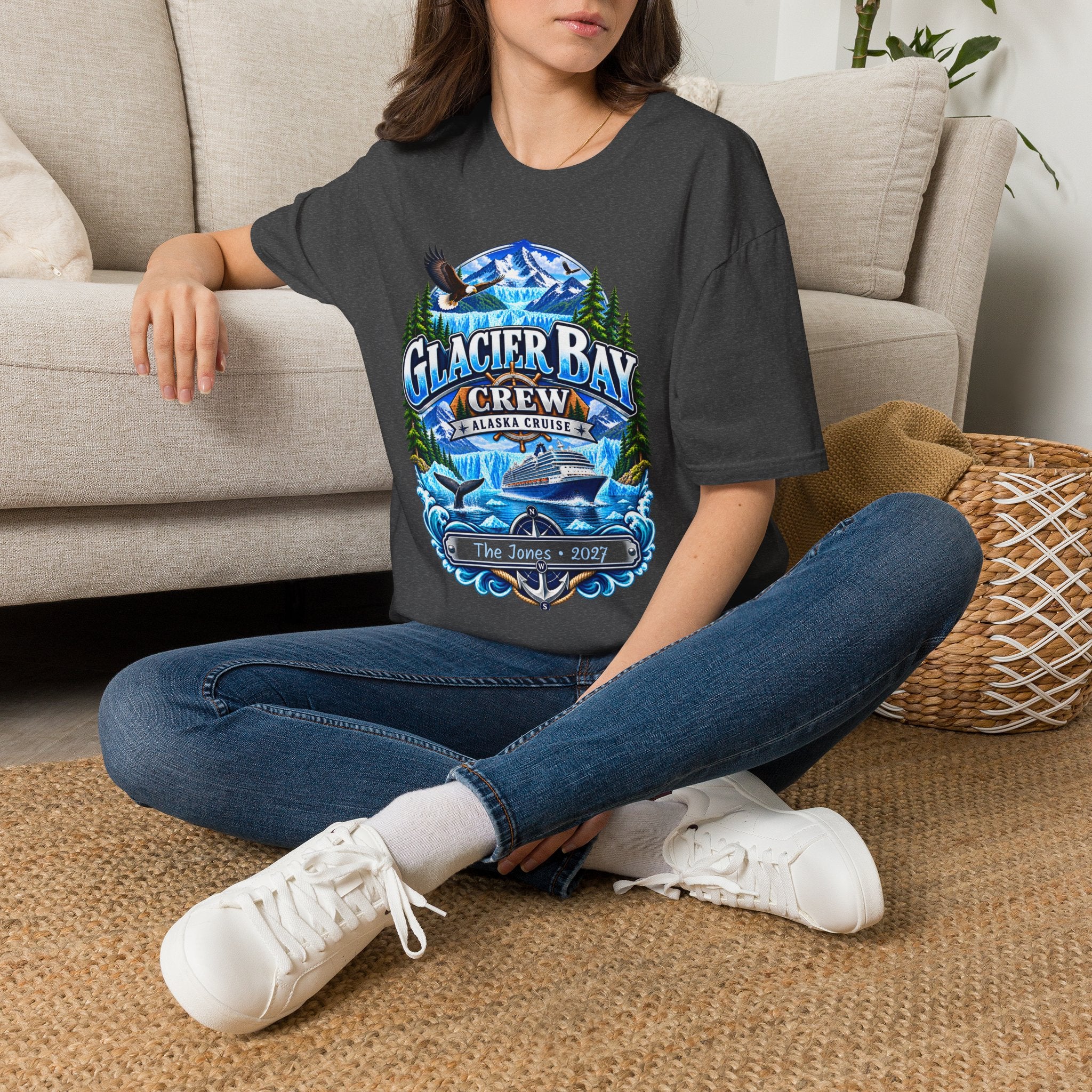 Custom Glacier Bay Alaska Cruise Tee