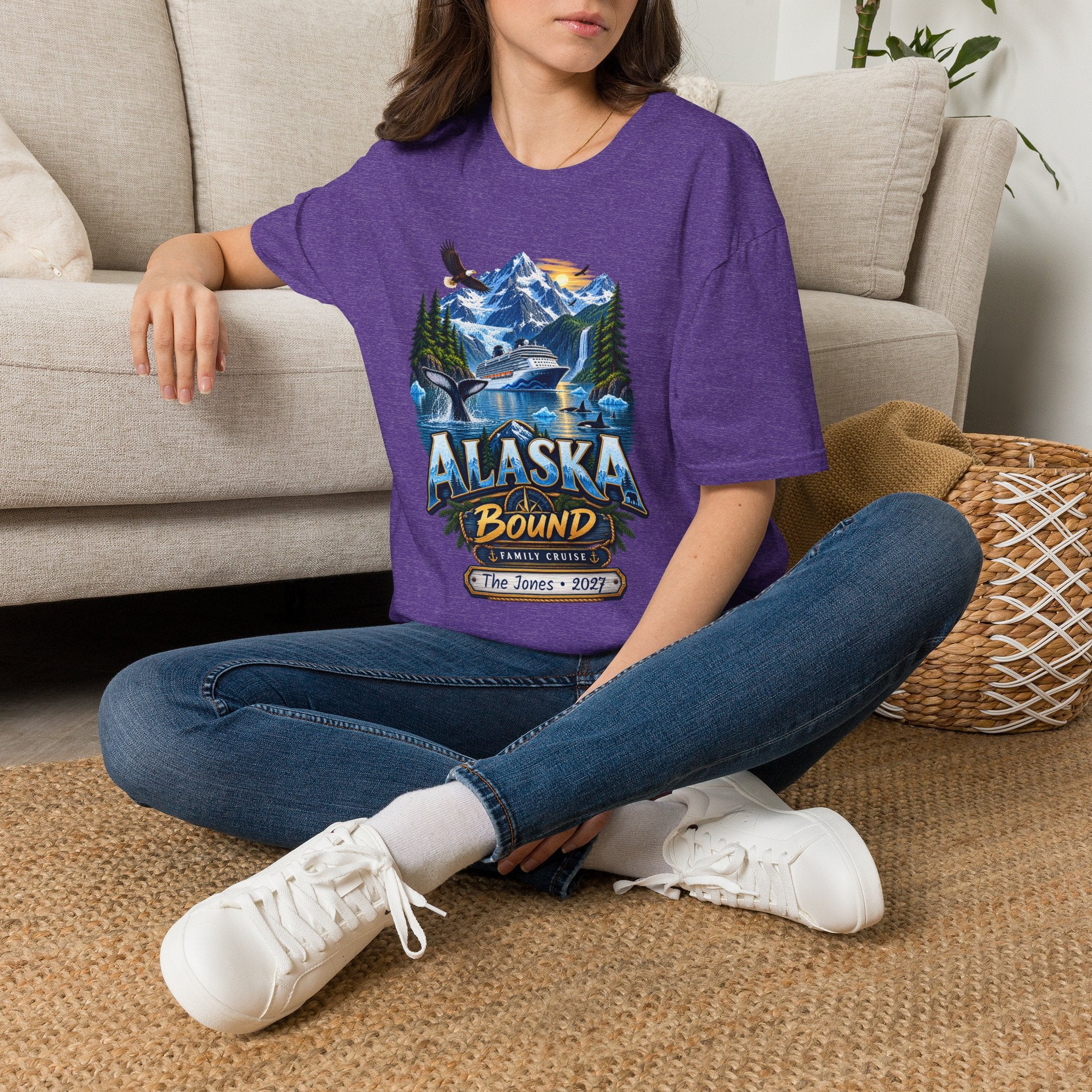 Custom Alaska Bound Cruise Tee
