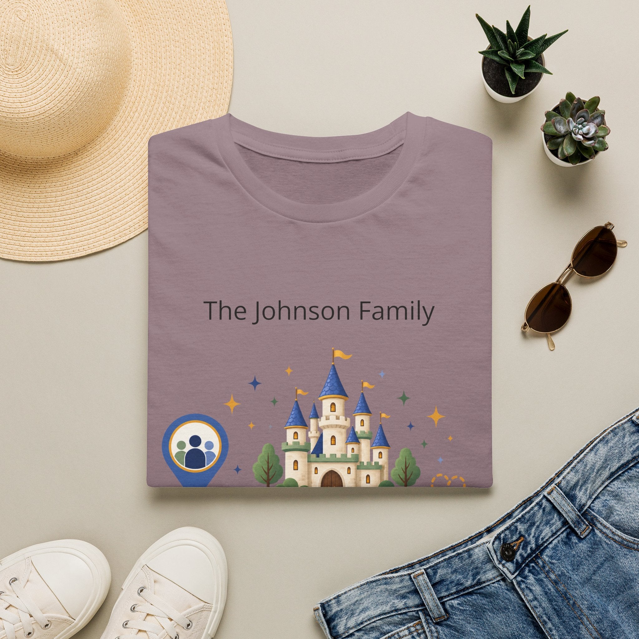 Custom Fairytale Adventure Tee (blue)