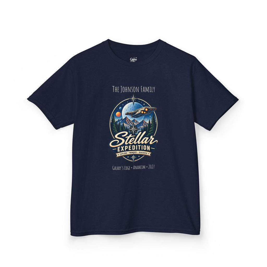 Stellar Expedition Space Adventure Park Kids Tee
